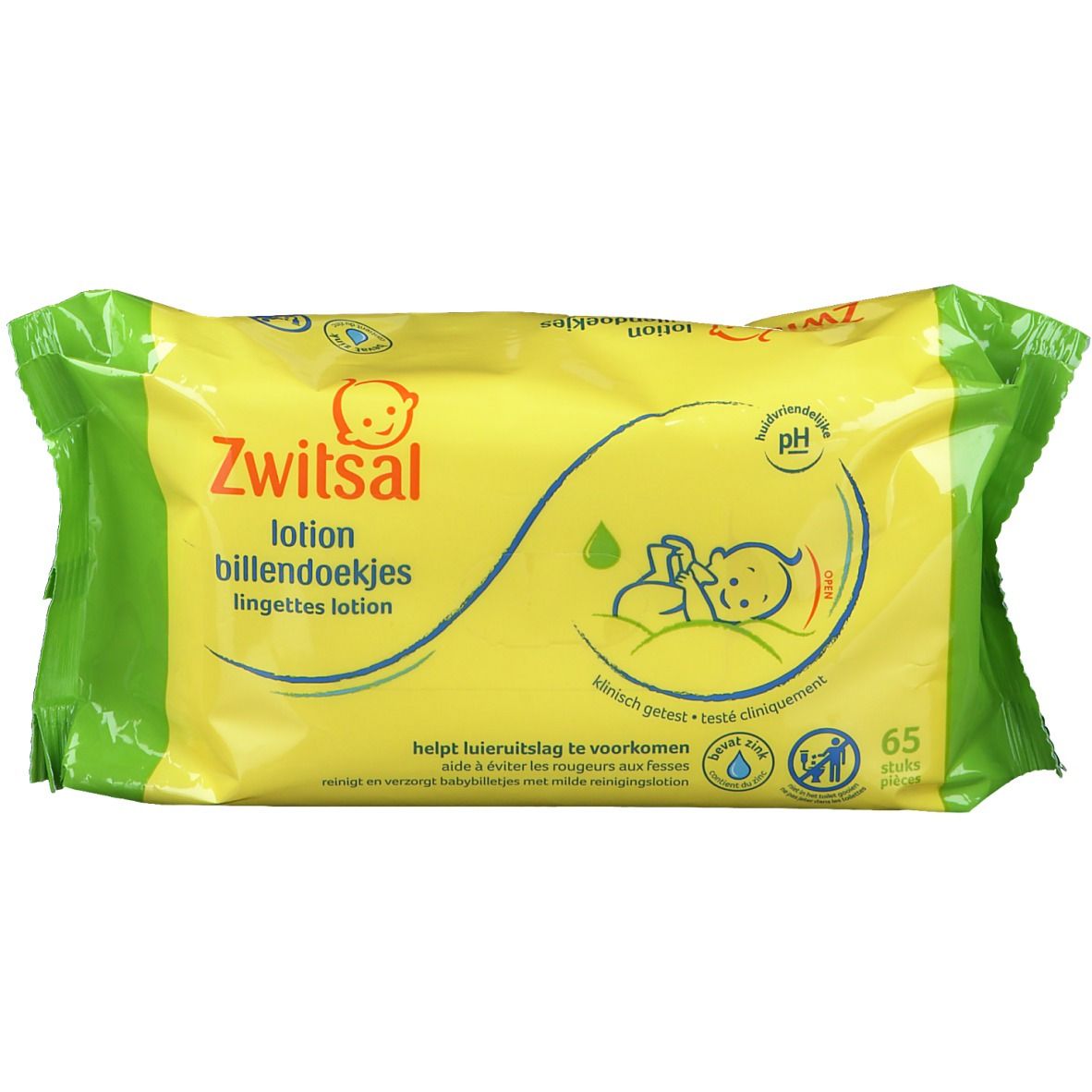 Zwitsal Baby Vochtige Doekjes Lotion GRATIS Aangeboden 65st