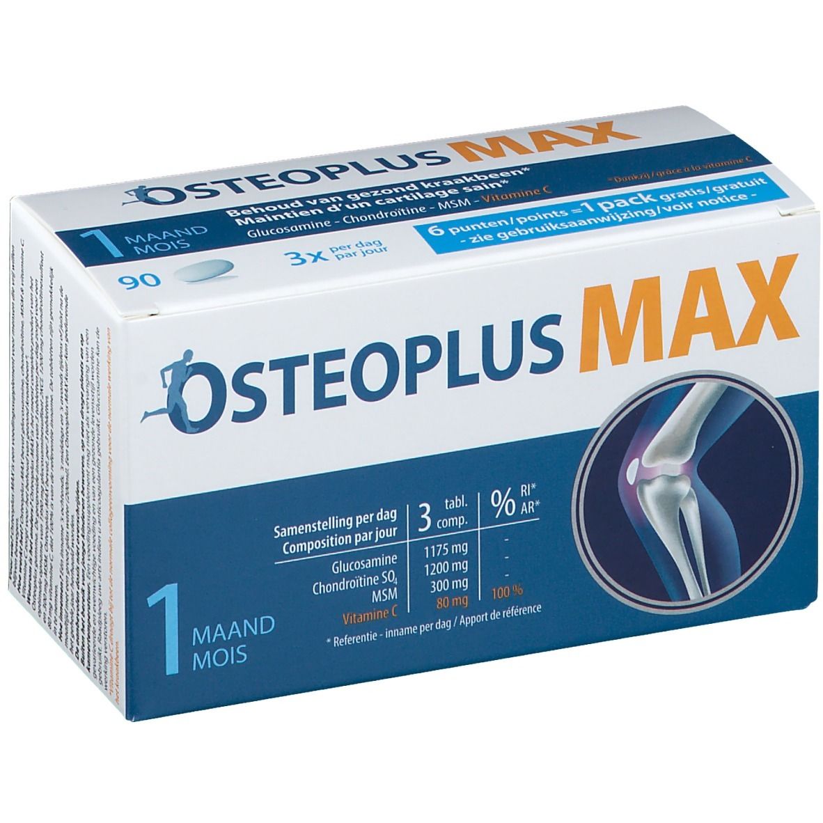 Osteoplus MAX 1 Maand GRATIS Aangeboden