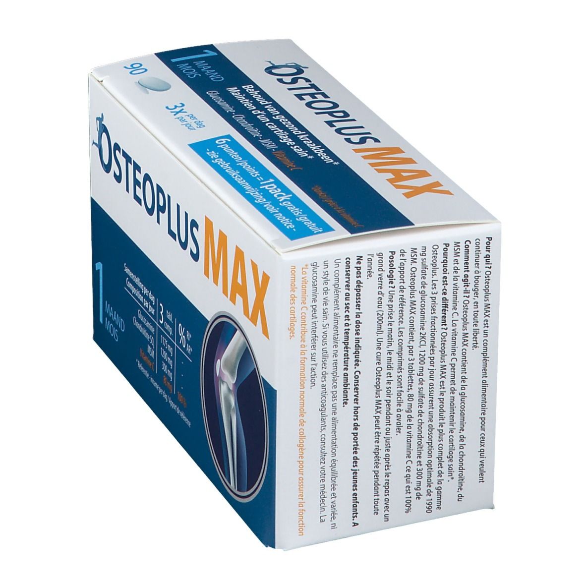 Osteoplus MAX 1 Maand GRATIS Aangeboden