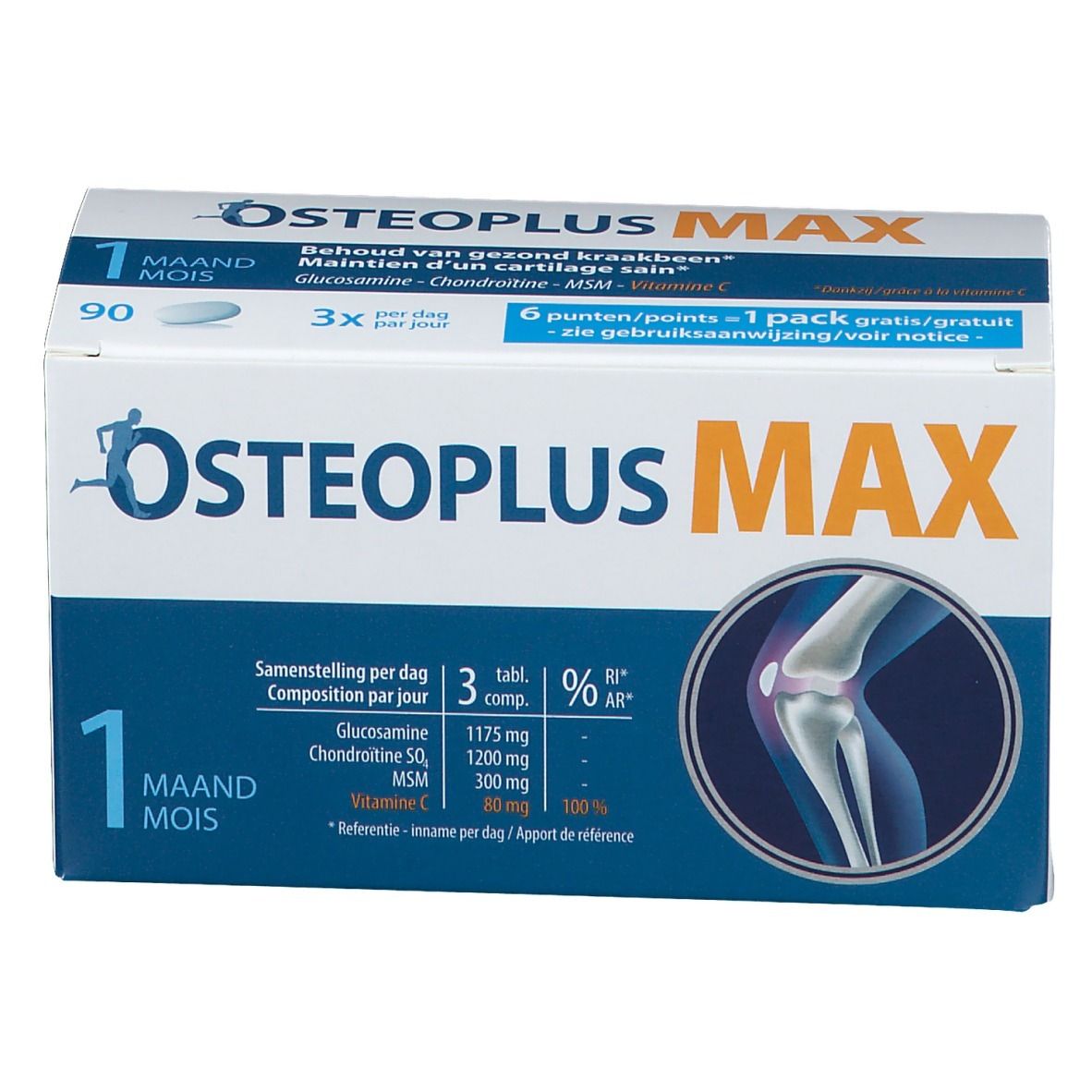 Osteoplus MAX 1 Maand GRATIS Aangeboden