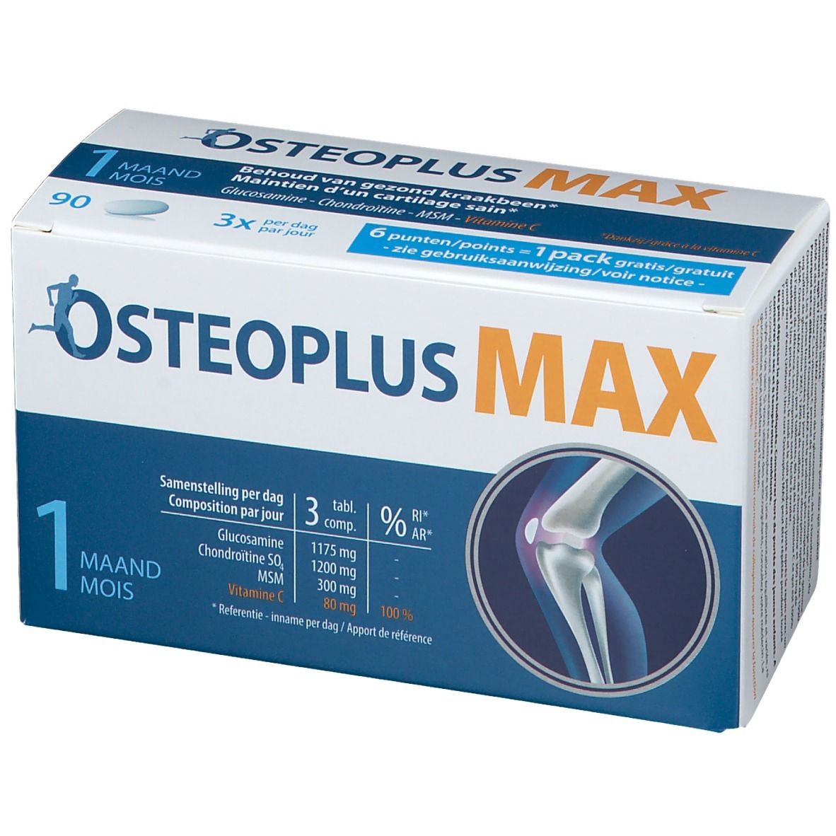 Osteoplus MAX 1 Maand GRATIS Aangeboden