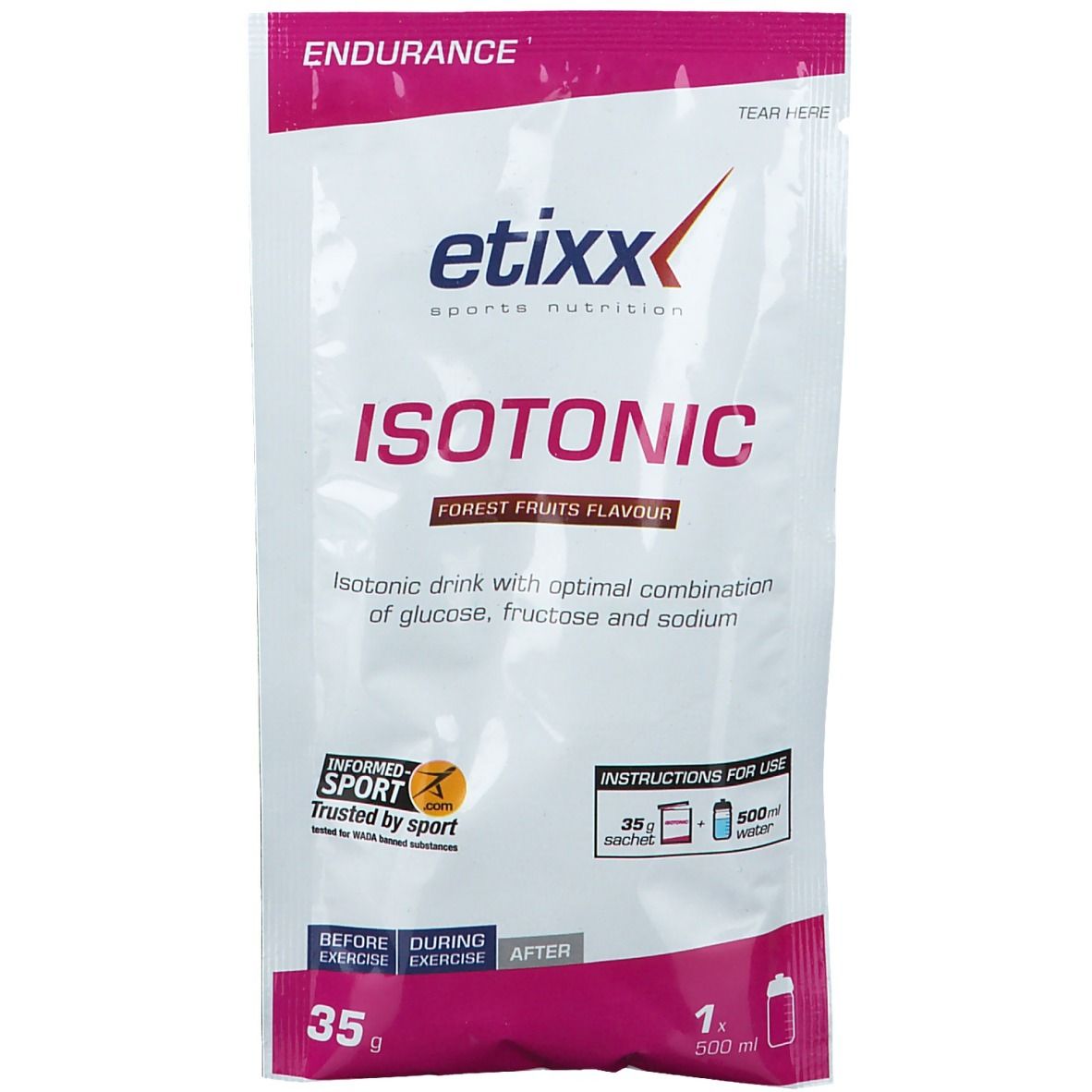 Etixx Isotonic Forest Fruit OFFERT