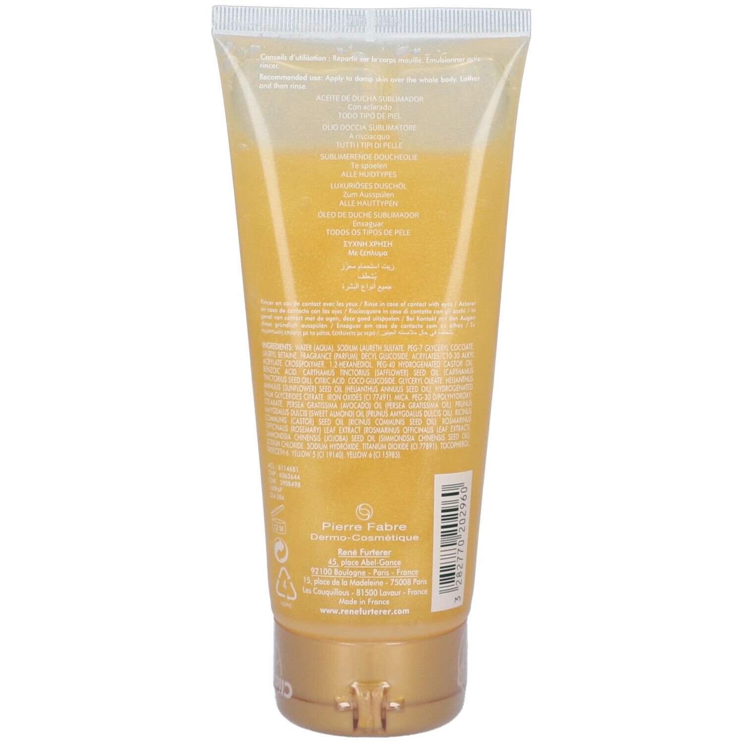 René Furterer 5 Sens Huile de Douche Sublimatrice OFFERTE