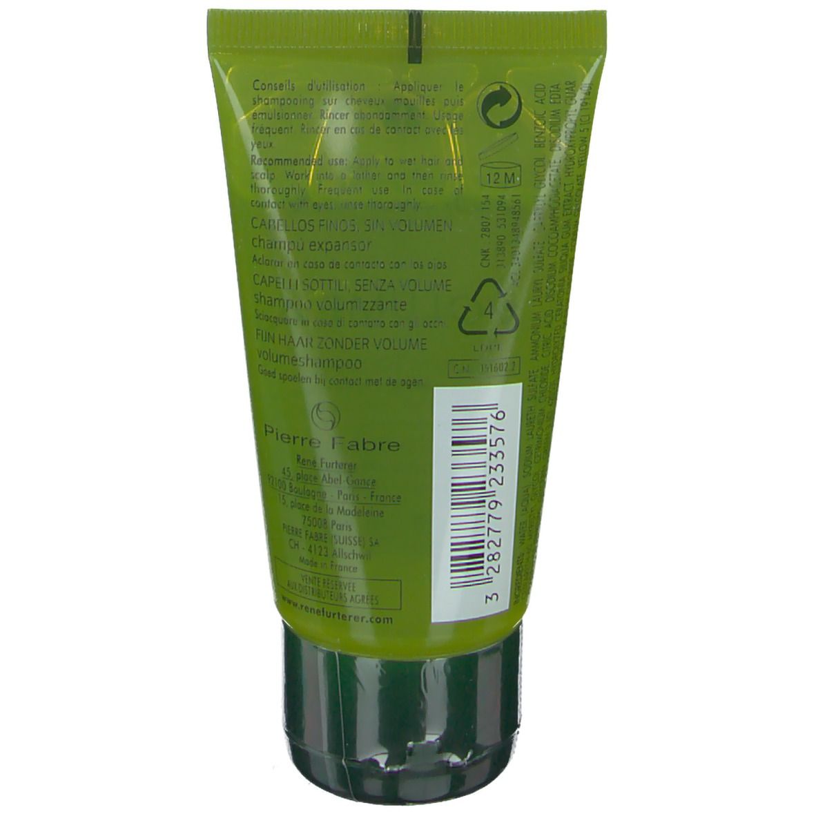 Rene Furterer Volumea Shampooing Expanseur Offert GRATUITEMENT
