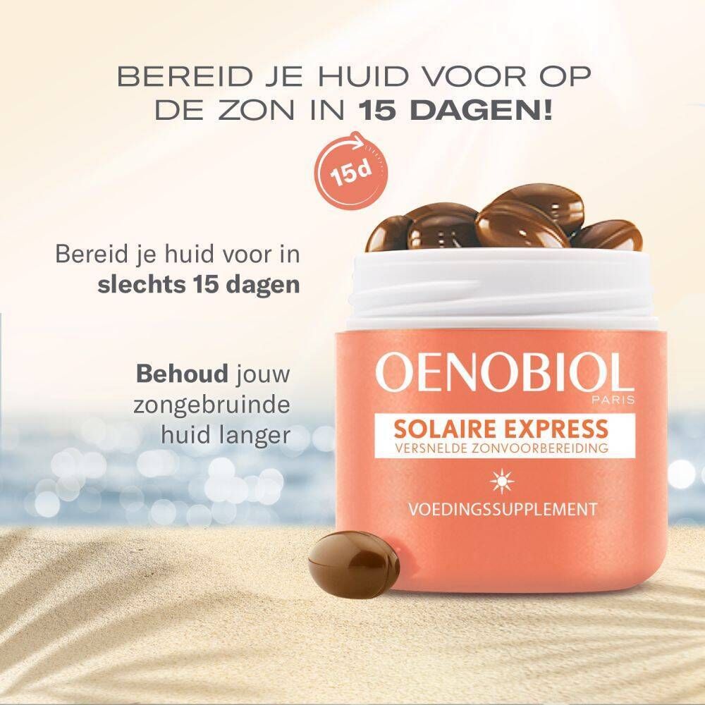 Oenobiol Solaire Express GRATIS Aangeboden