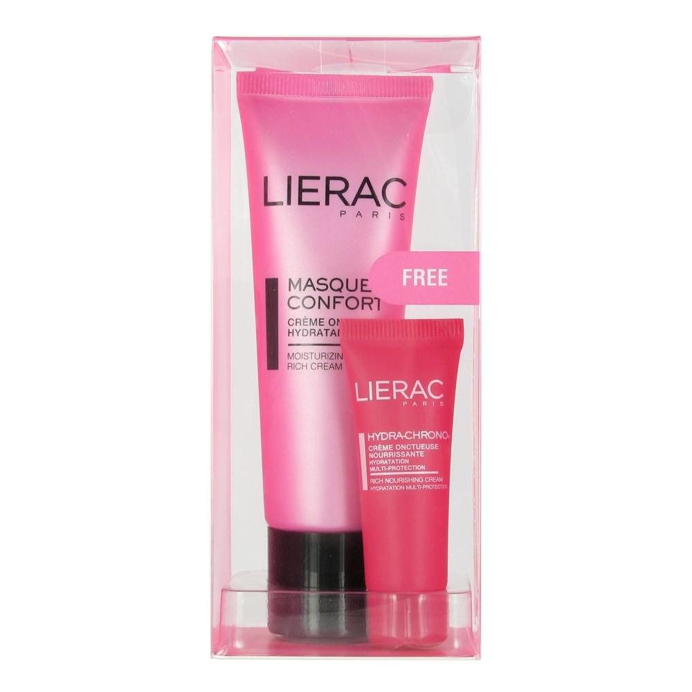 Lierac Masque Confort + Échantillion Hydra-Chrono+ Creme Gratuite