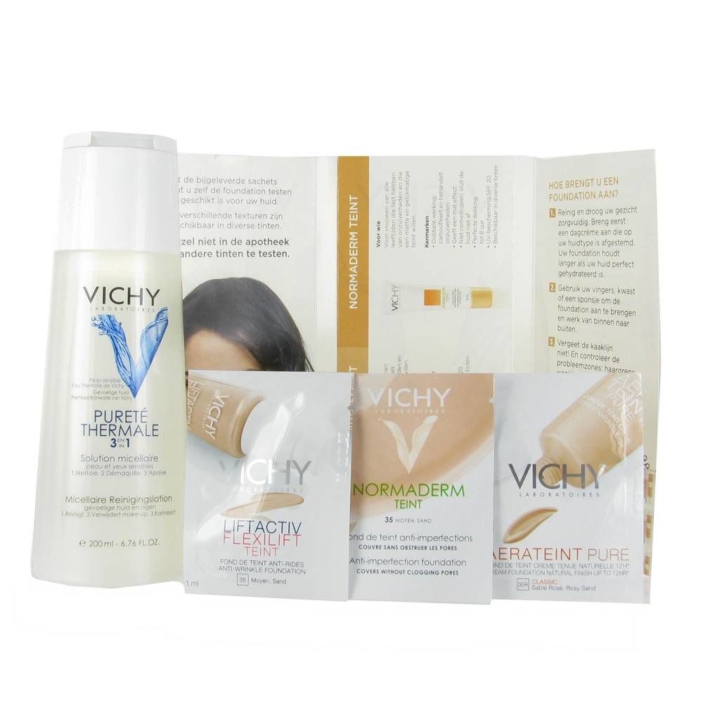 Vichy Liftactiv Derm Source Serum + Démaquillant & Kit Fond de Teint Gratuit