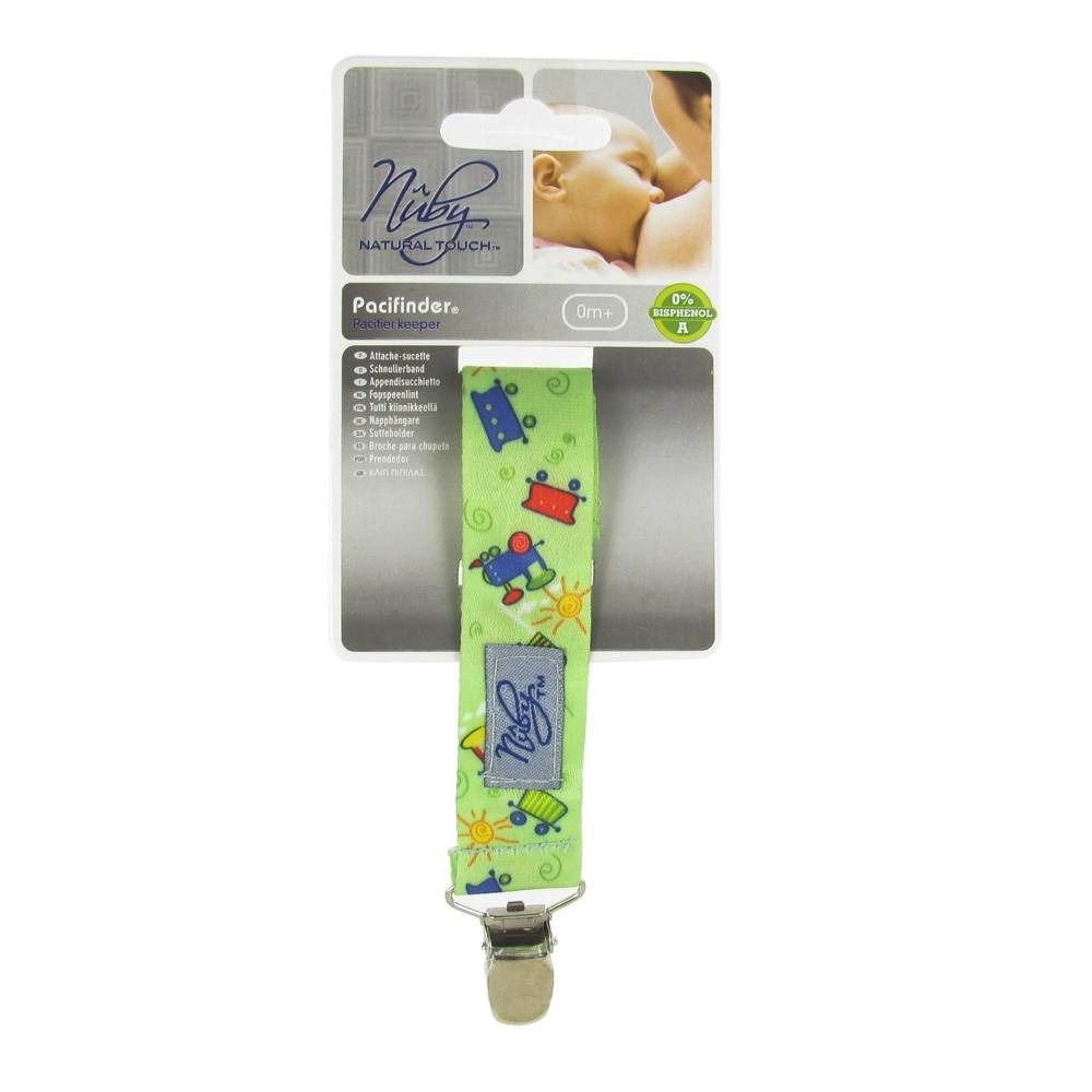 Nuby Natural Touch Fopspeen Lint Groen