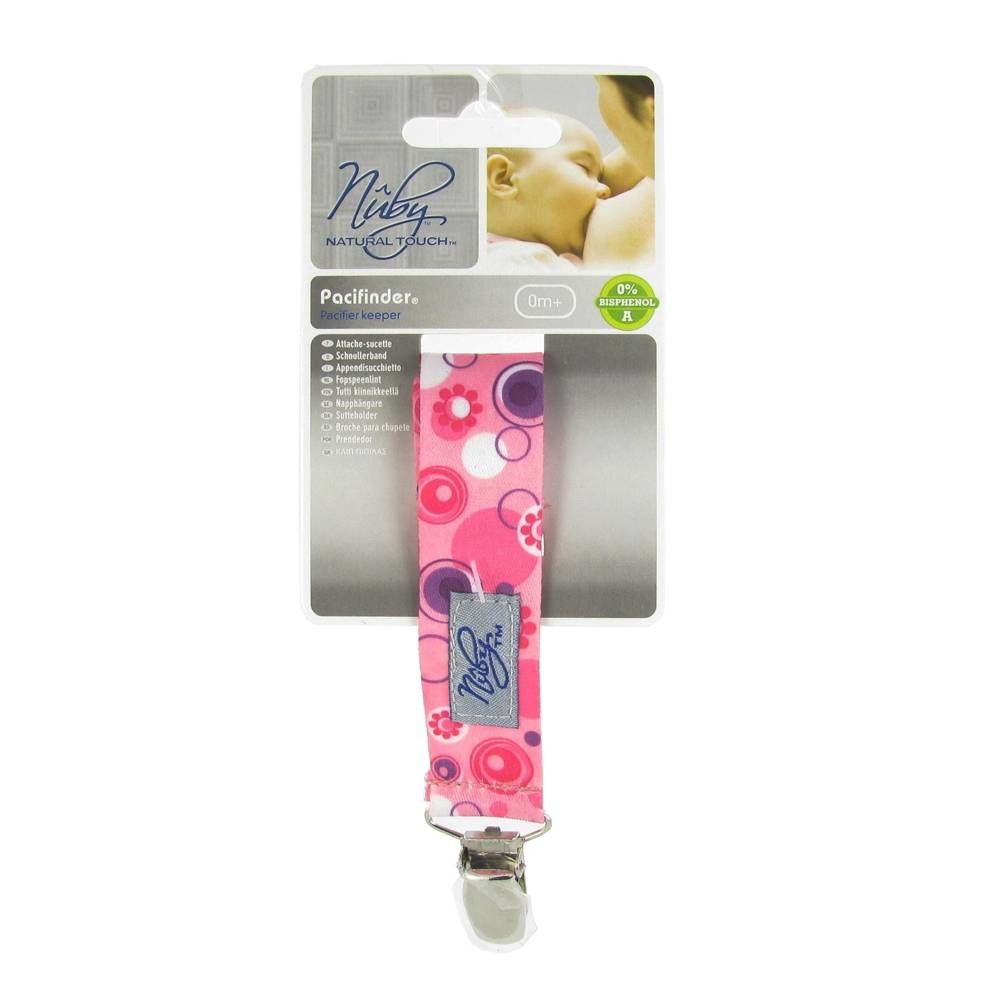 Nuby Natural Touch Fopspeen Lint Roze