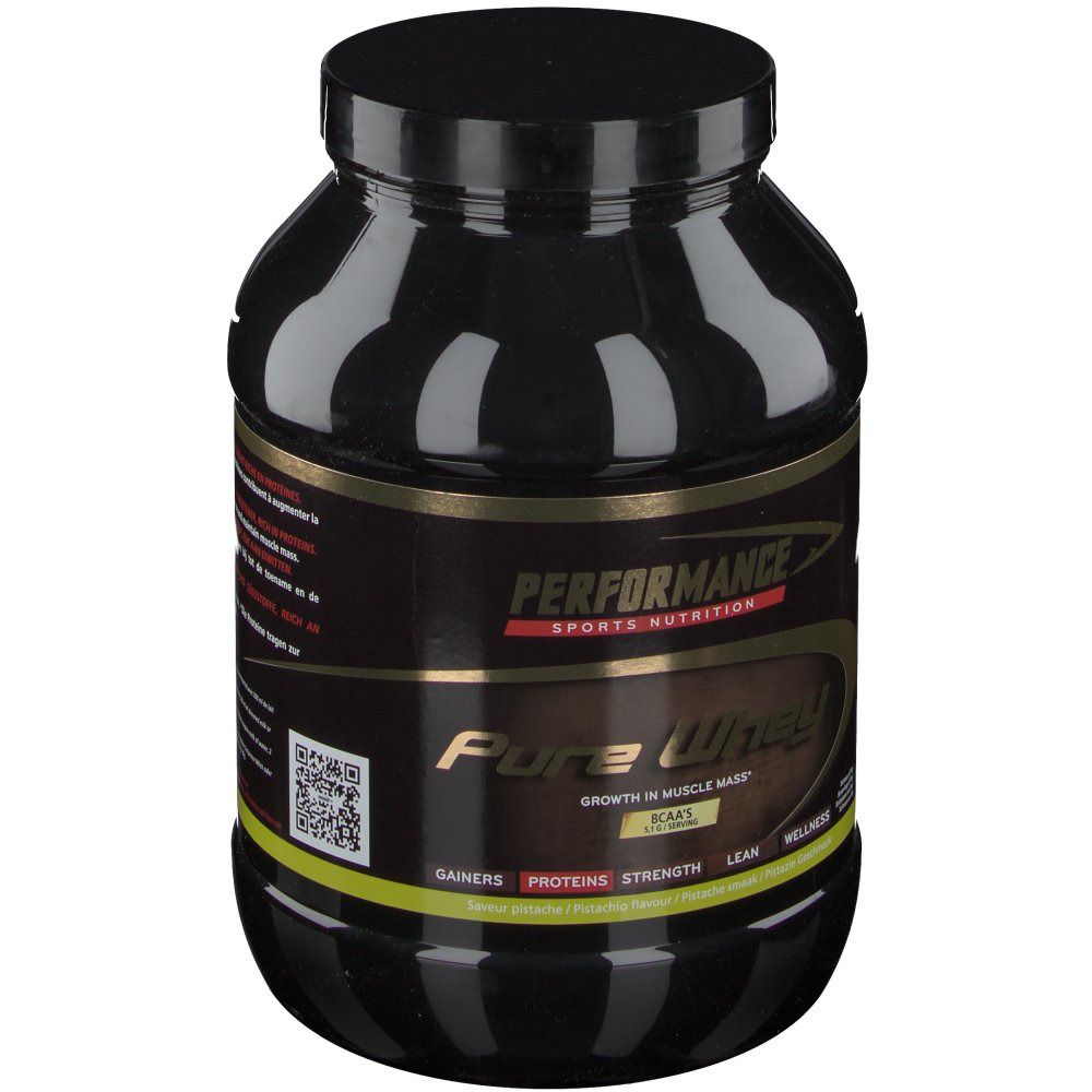 Performance Pure Whey Pistache