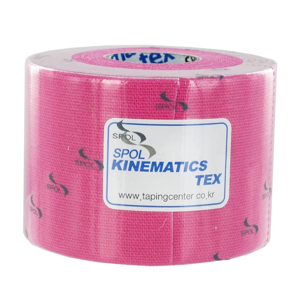Kinematics Tex Spieren Tape Roze 5cm x 5m