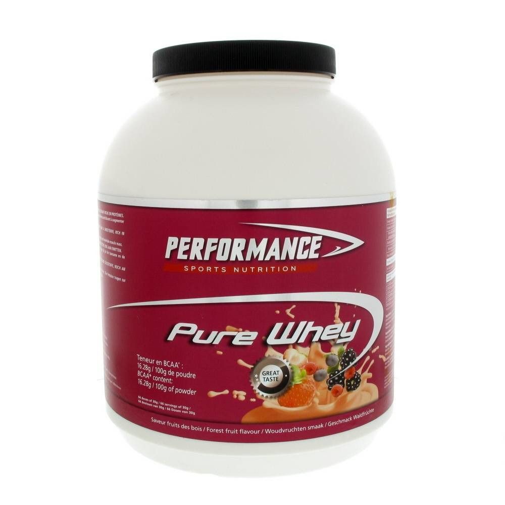 Performance Pure Whey Fruits De La Forêt