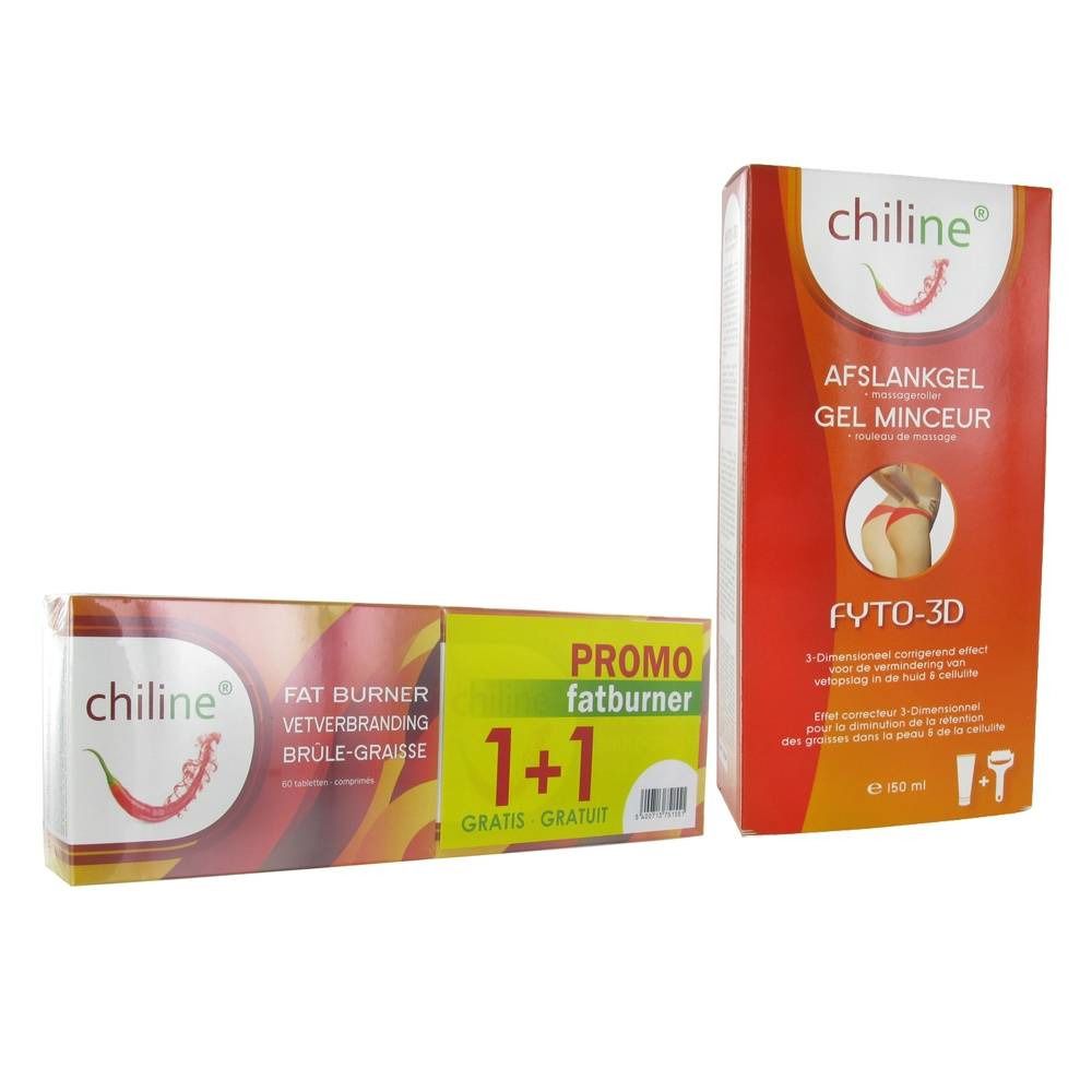 Chiline Brûle-Graisse + Gel Minceur Pack Combi
