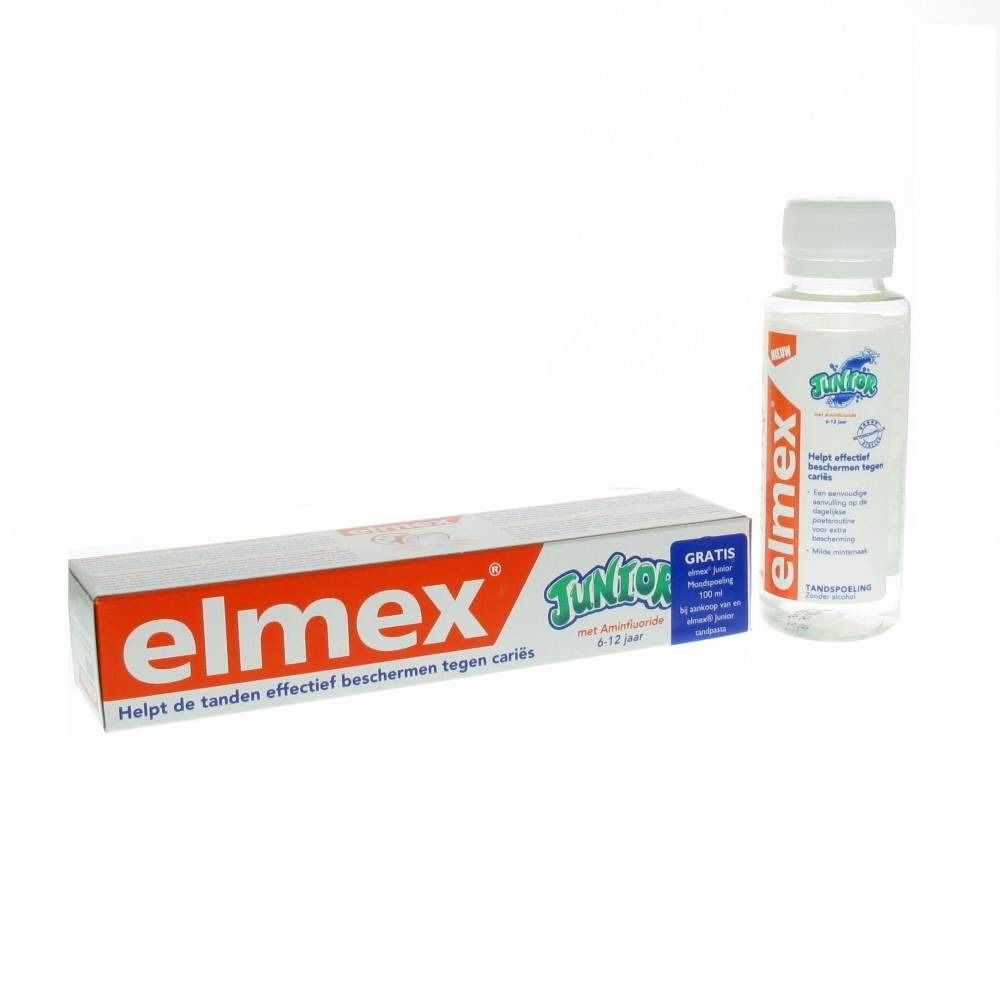 Elmex Junior + Bain de bouche Gratuit!