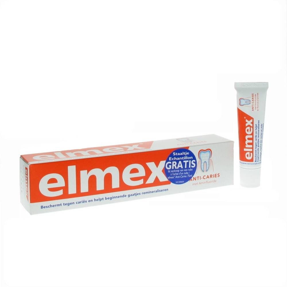 Elmex Tandpasta Anti-Cariën + échantillon Gratuit