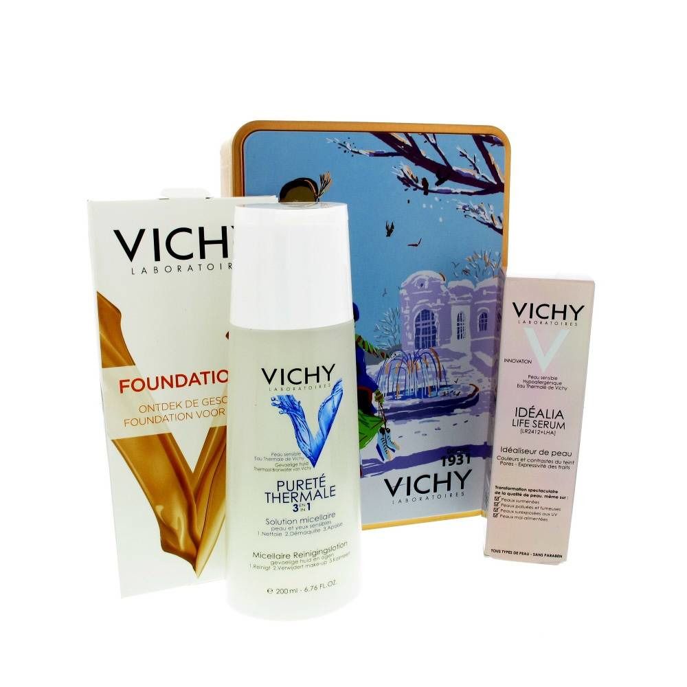 Vichy Idealia Life Serum Luxe Cadeaubox + Gratis Pureté Thermale 200ml