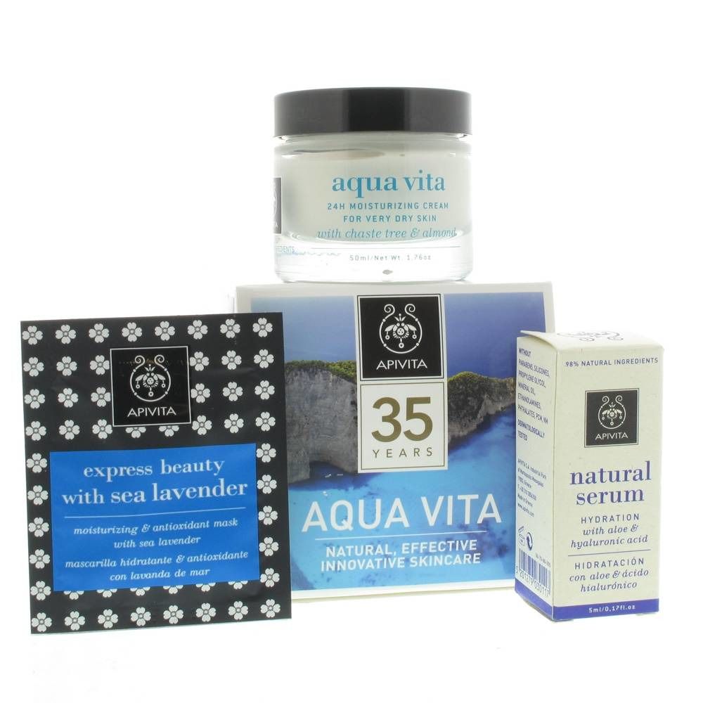 Apivita Aqua Vita Crème Peaux Seches