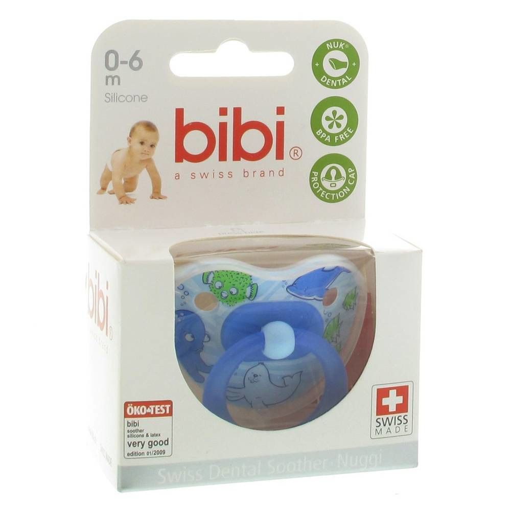 Bibi Collection 2010 Sucette 0-6 Mois Bleu