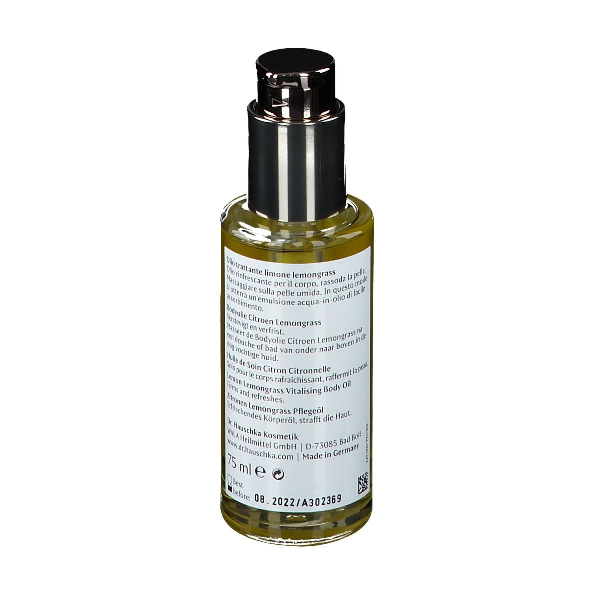 Dr. Hauschka Huile De Corps Citron Lemongrass