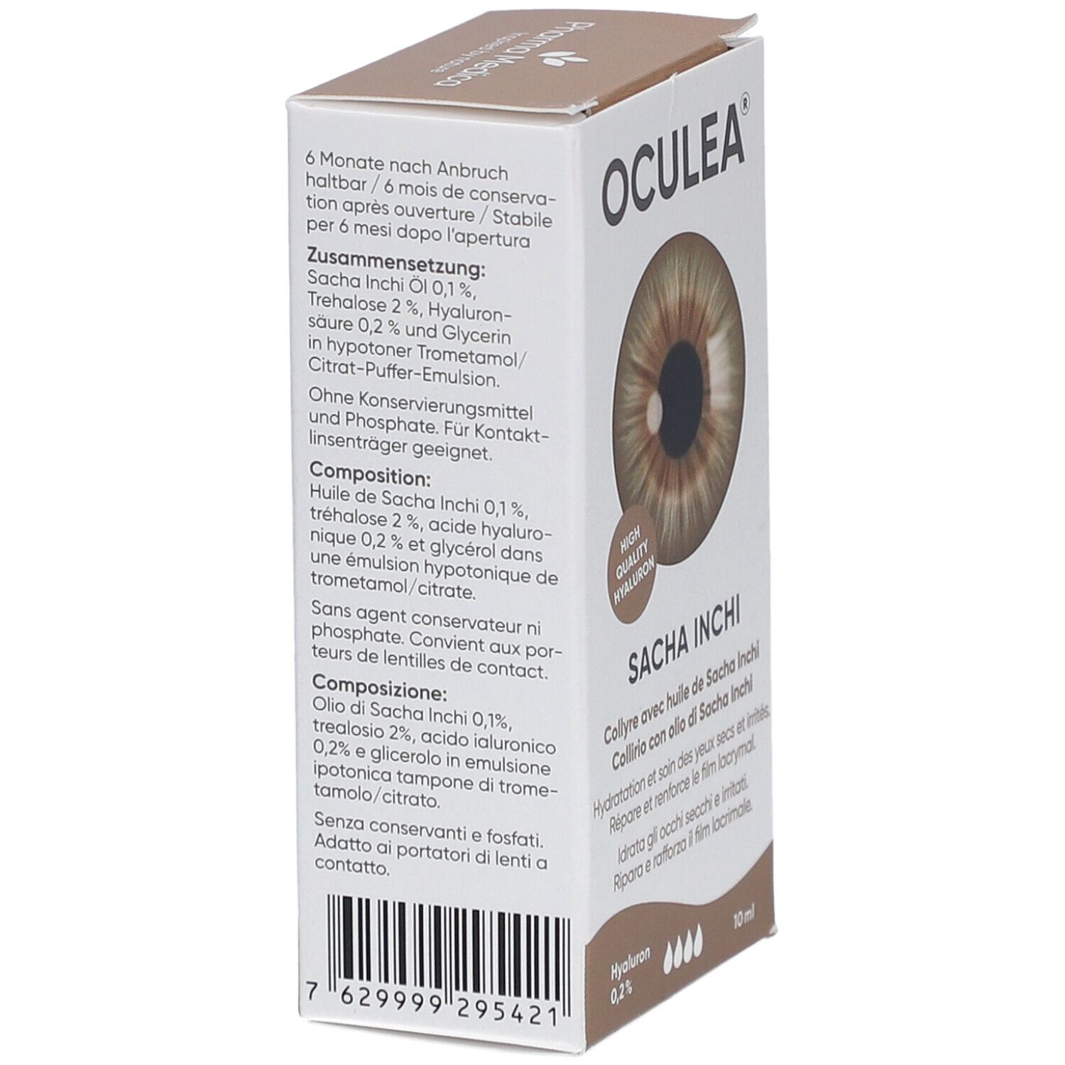 OCULEA Sacha Inchi | Collyre avec huile de Sacha Inchi