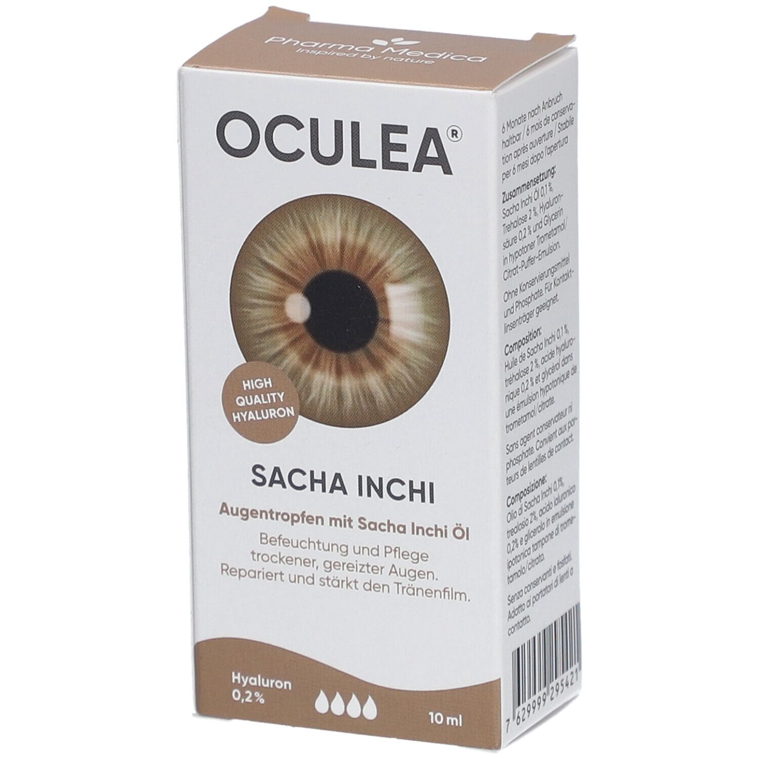 OCULEA Sacha Inchi | Collyre avec huile de Sacha Inchi