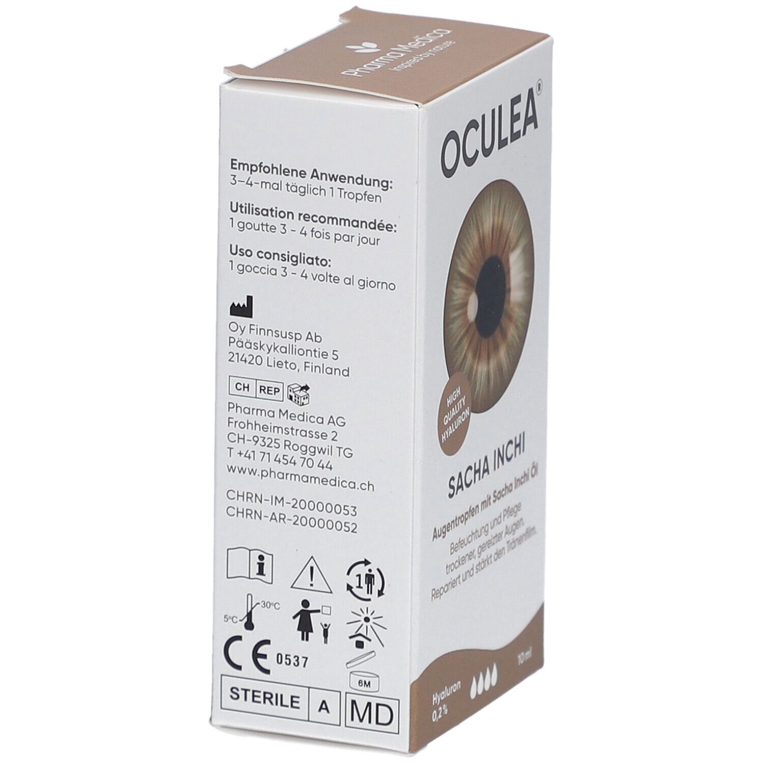 OCULEA Sacha Inchi | Collyre avec huile de Sacha Inchi