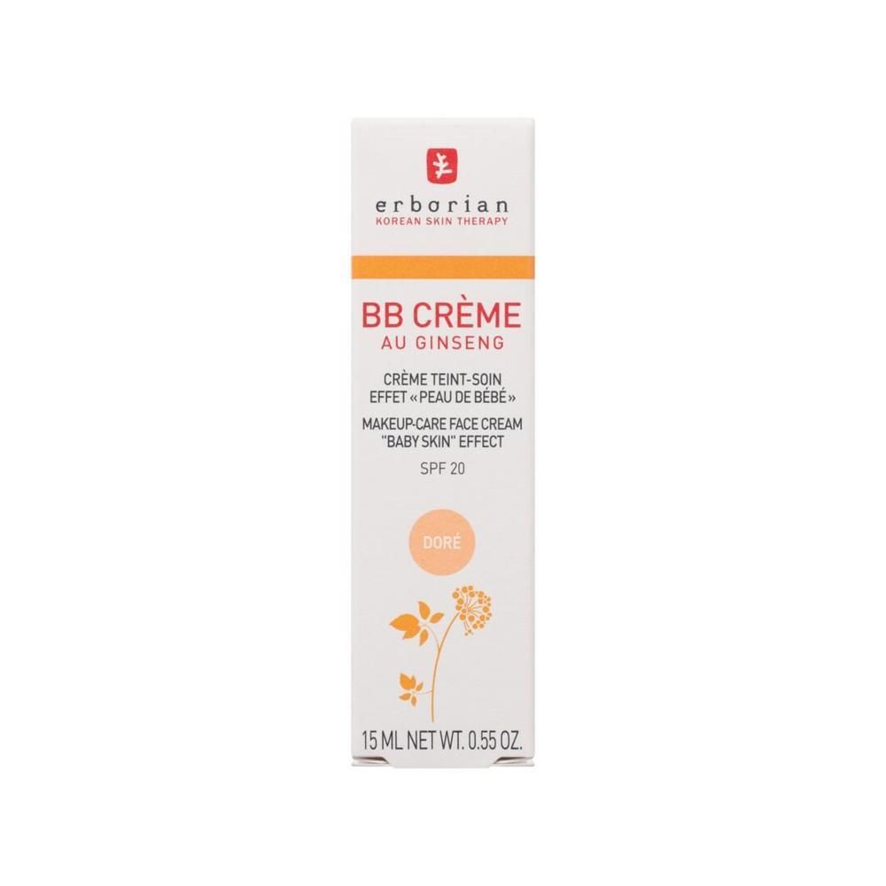 Erborian BB Crème Au Ginseng, teinte Doré, 15 ml.