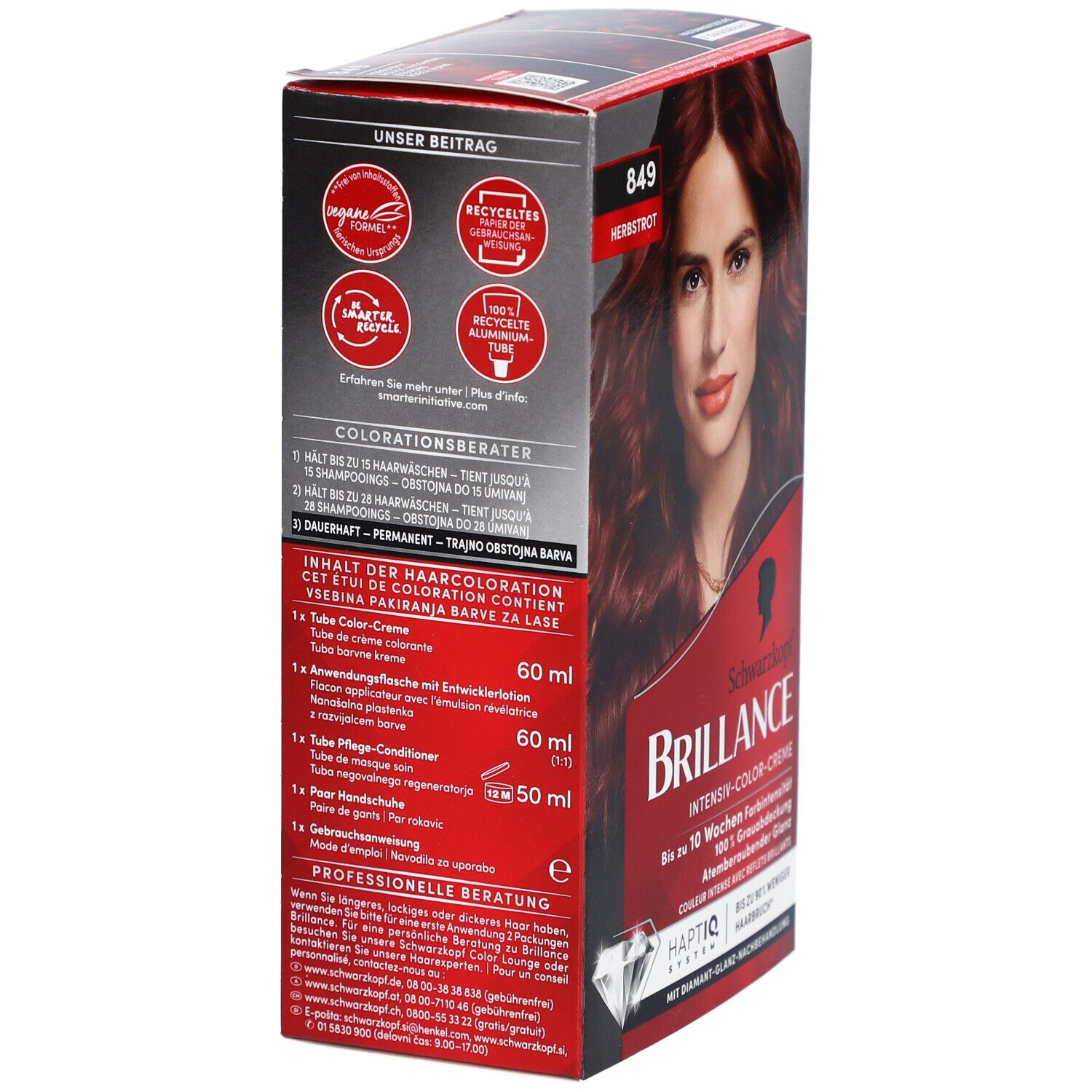 SCHWARZKOPF Brillance 849 Rouge Automne