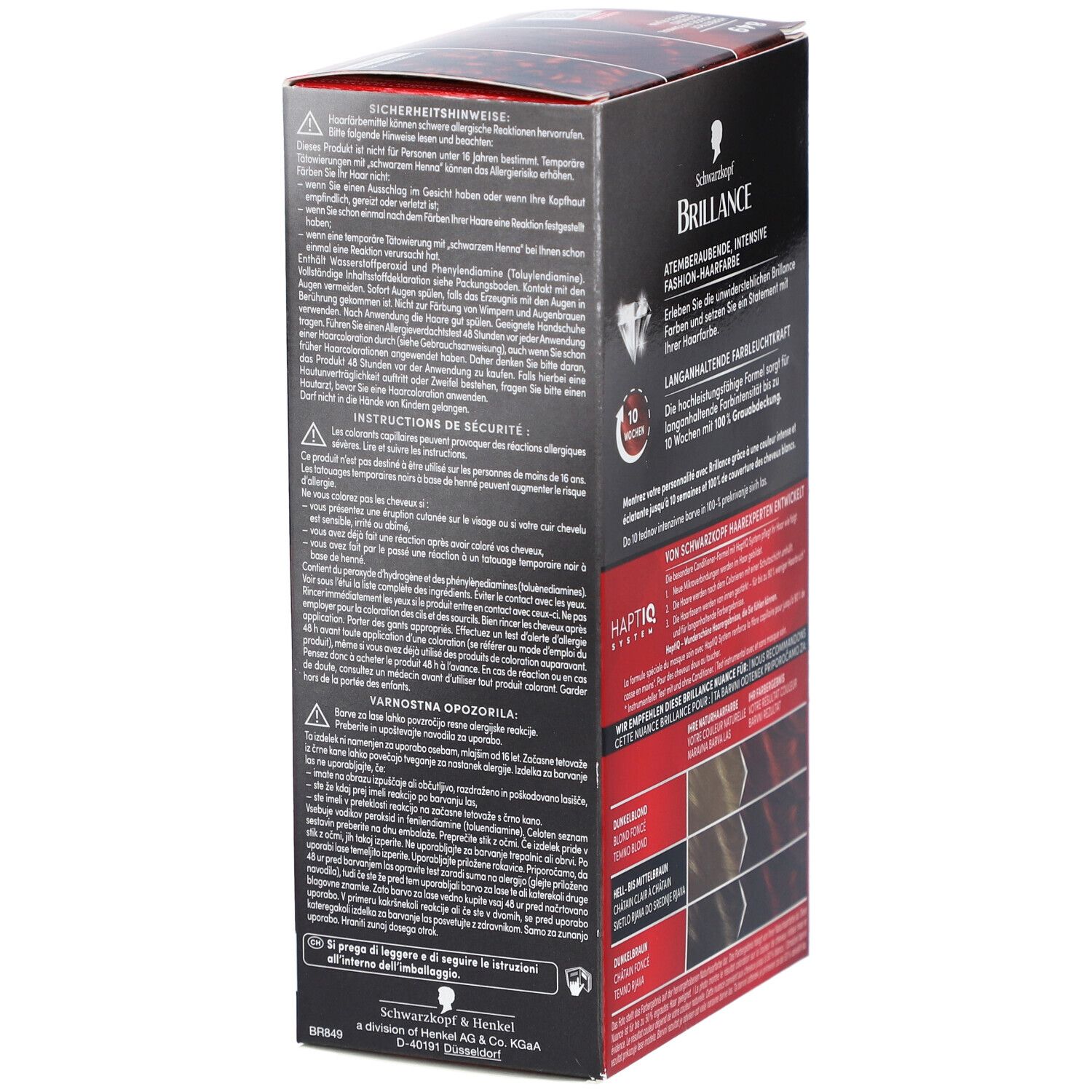 SCHWARZKOPF Brillance 849 Rouge Automne