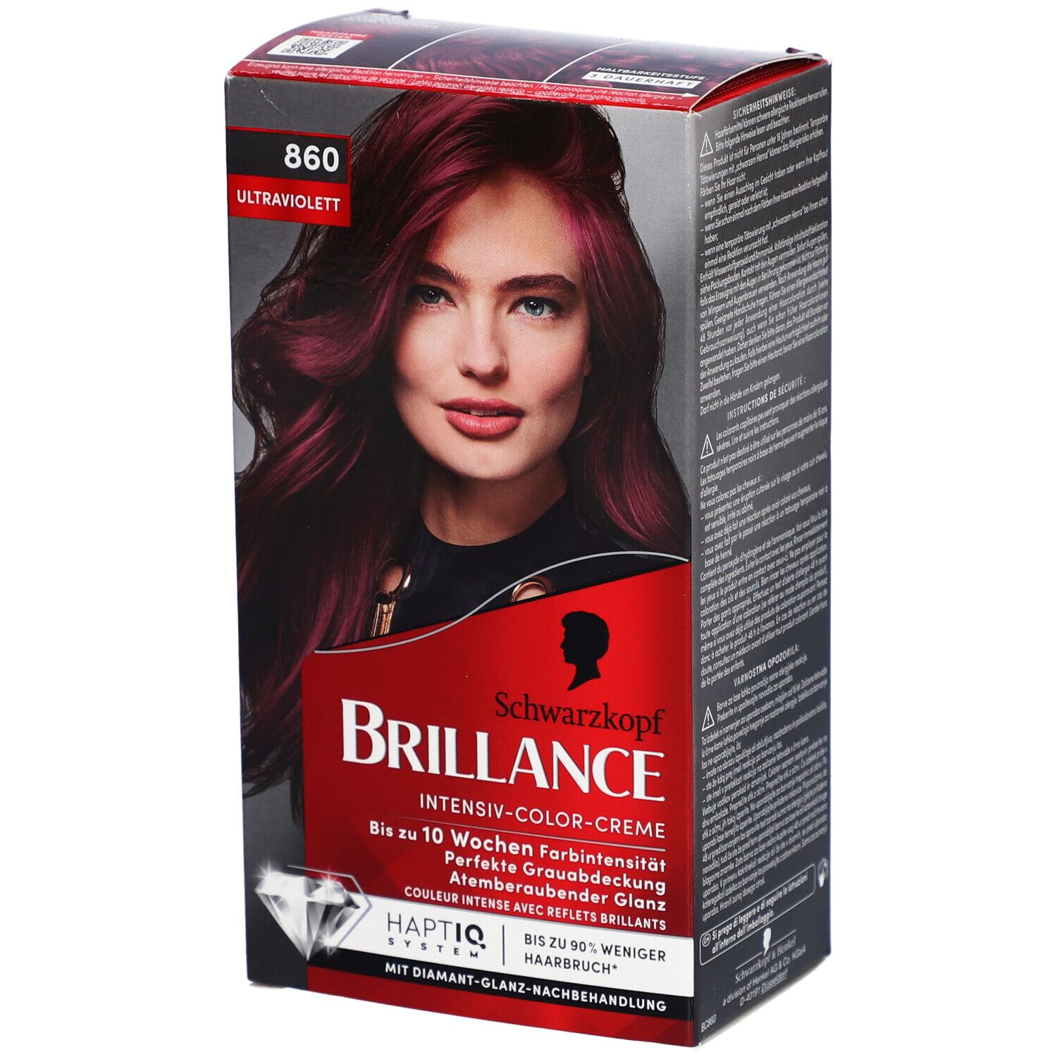Schwarzkopf Brillance Kleur 860 Violet Intens