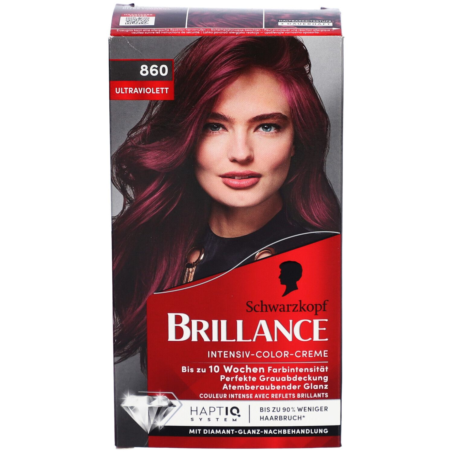Schwarzkopf Brillance Kleur 860 Violet Intens