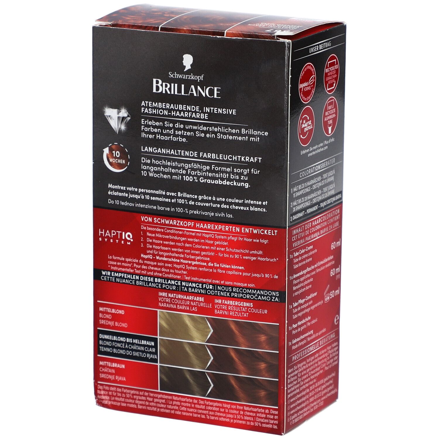 SCHWARZKOPF Brillance 867 brun acajou