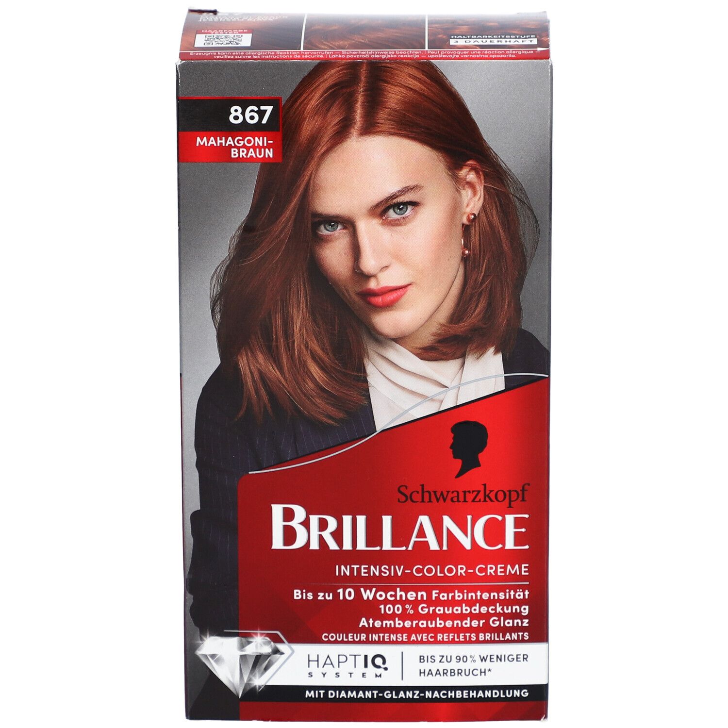 SCHWARZKOPF Brillance 867 brun acajou