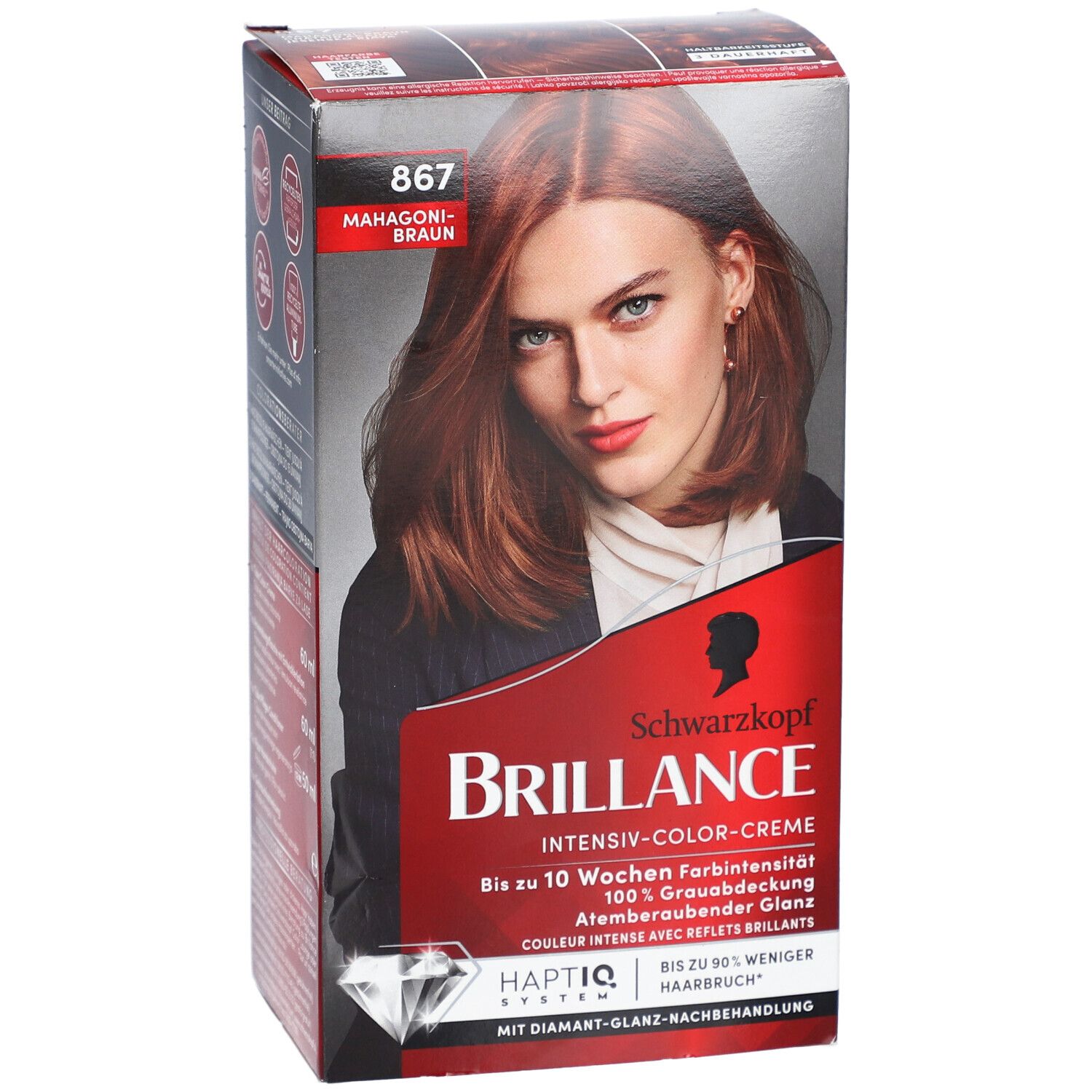 SCHWARZKOPF Brillance 867 brun acajou