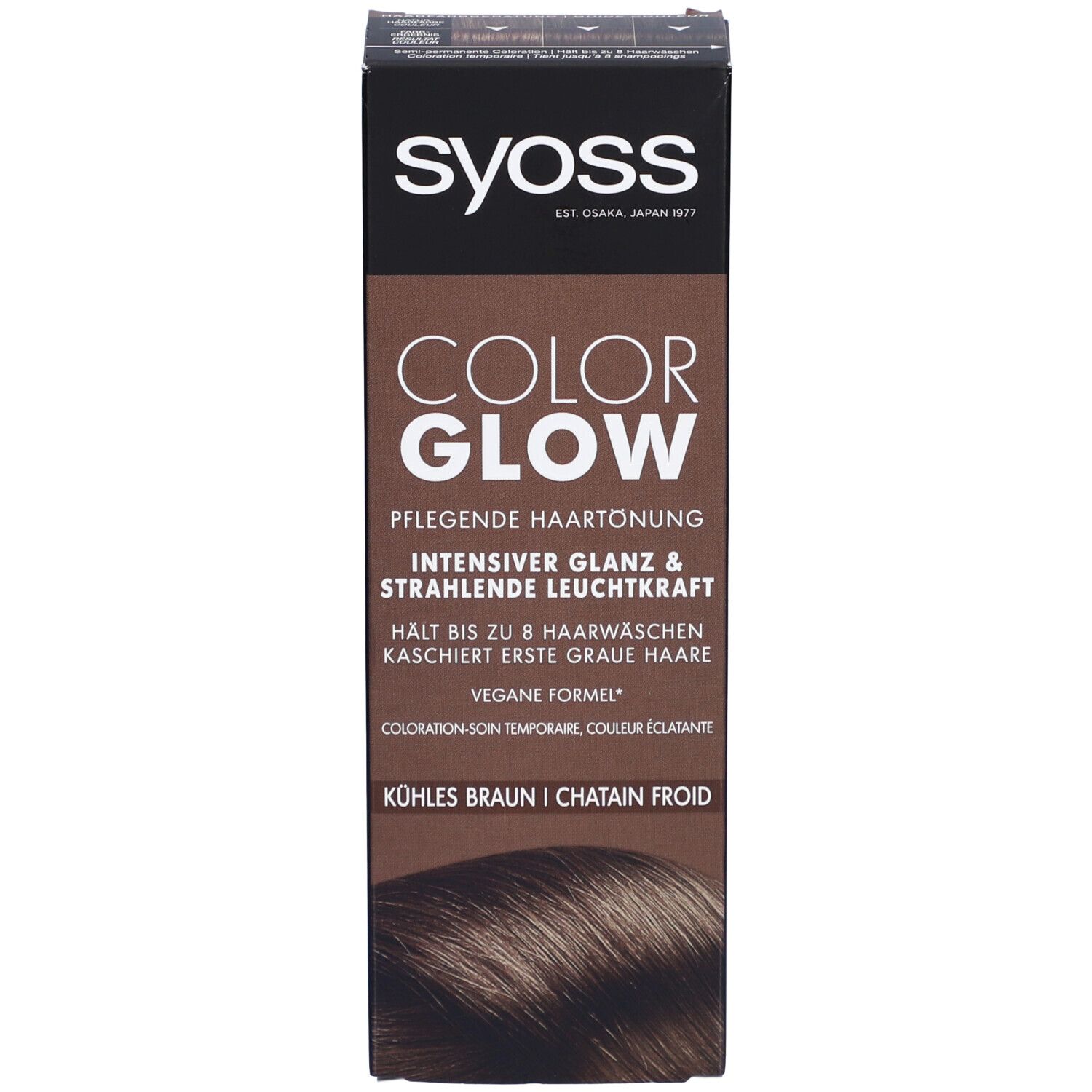 SYOSS ColorGLOW coloration soin brun froid