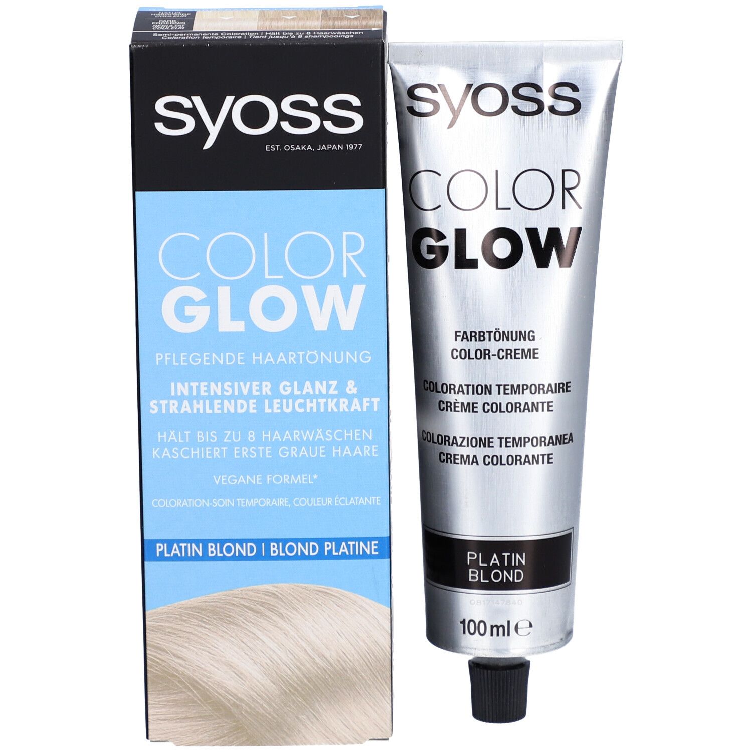 Syoss Color Glow Blond Platine – Soin colorant semi-permanent