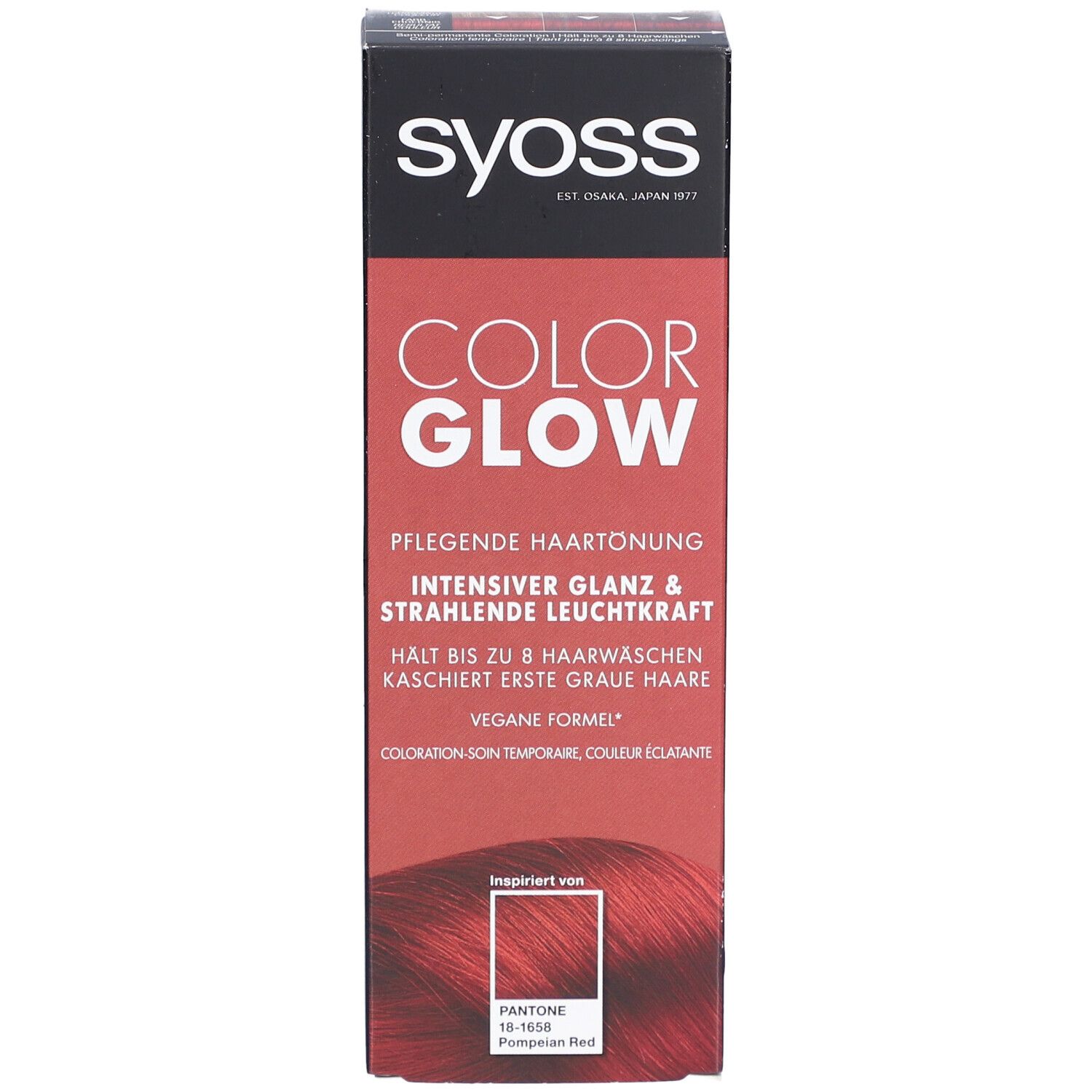 Syoss® Permanent Colour 18-1658 Pompei Red - Intens, langhoudend rood