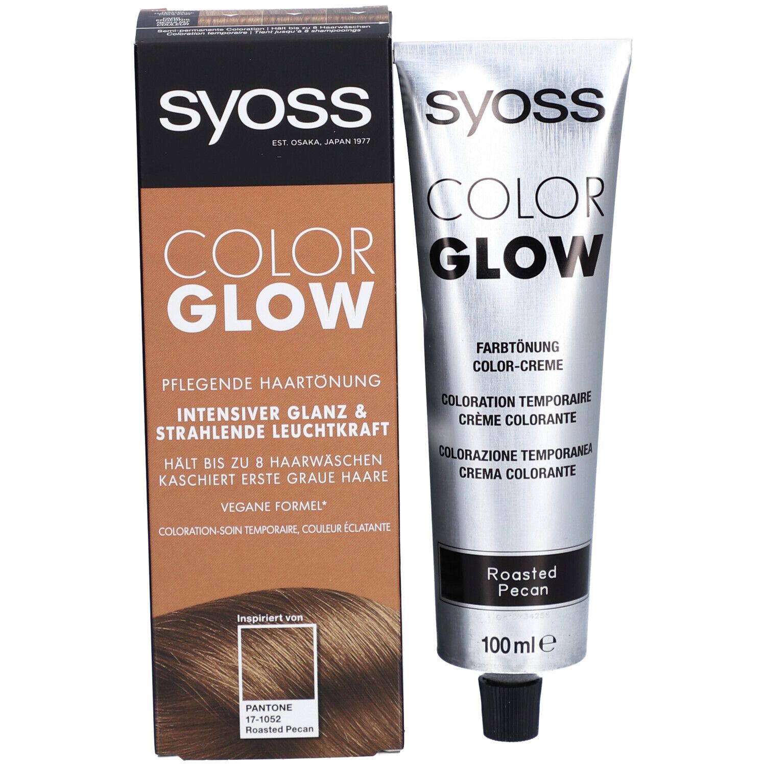 SYOSS Color Glow kleurn Haarkleuring Geroosterde Pecannoot