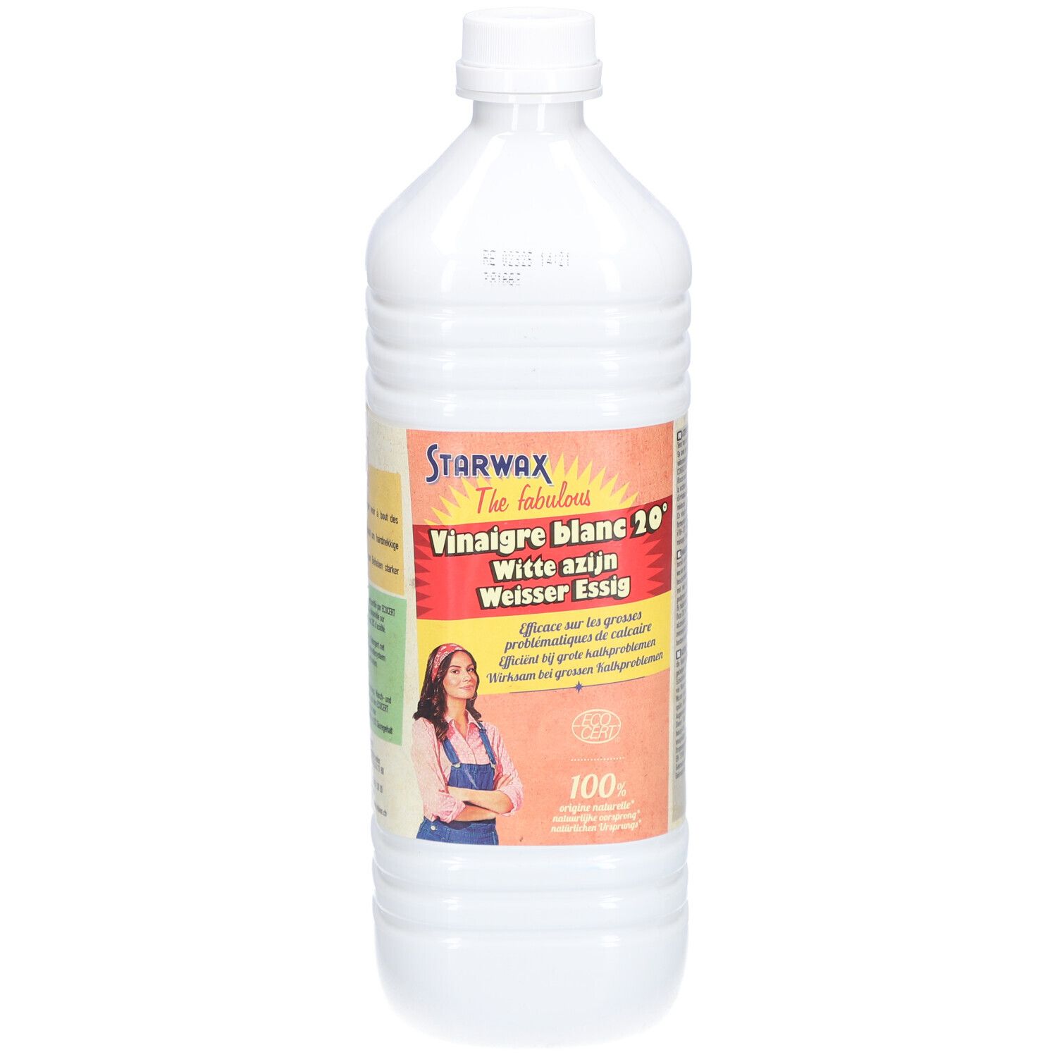 STARWAX Vinaigre blanc 20° sans parfum