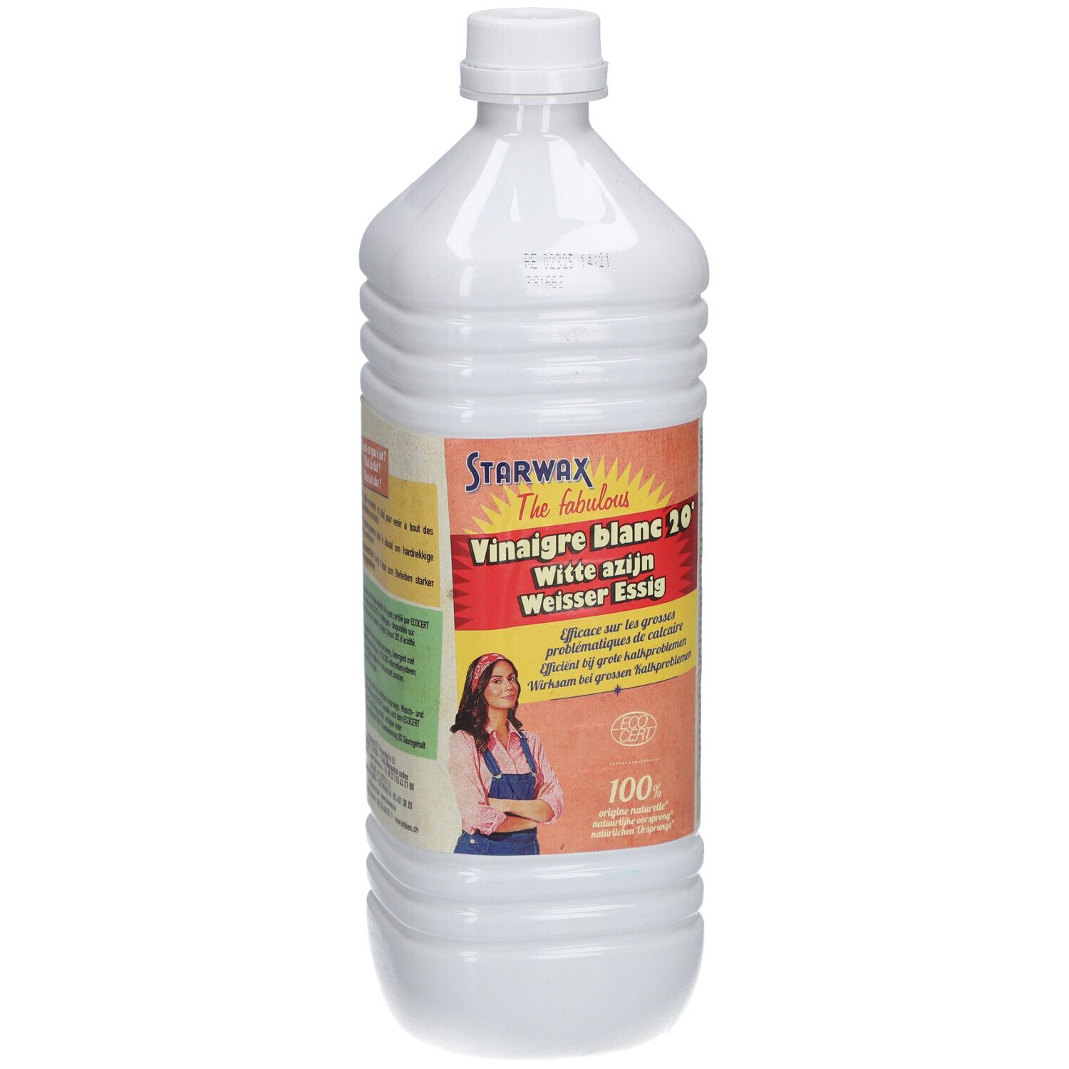 STARWAX Vinaigre blanc 20° sans parfum