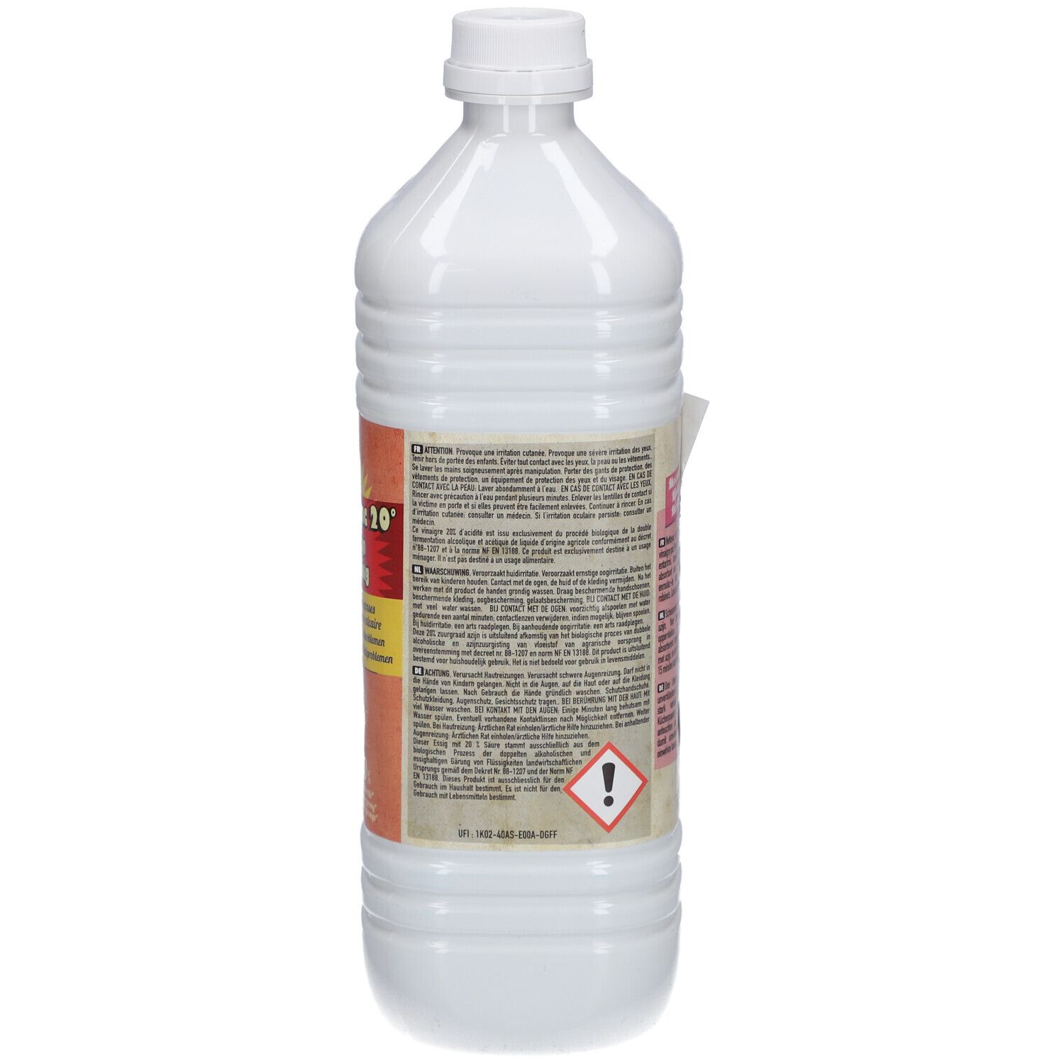 STARWAX Vinaigre blanc 20° sans parfum