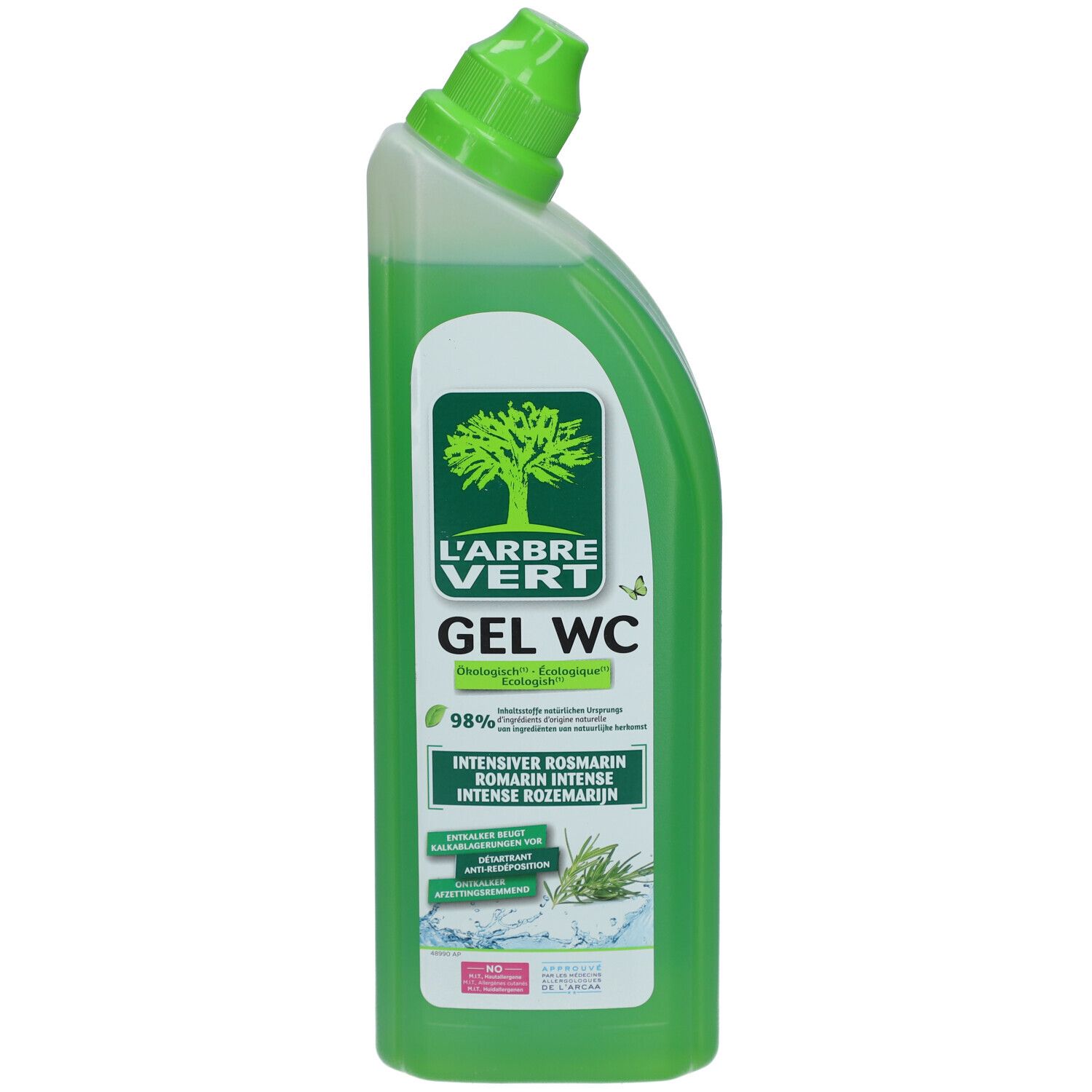 L'ARBRE VERT Gel WC Romarin intense