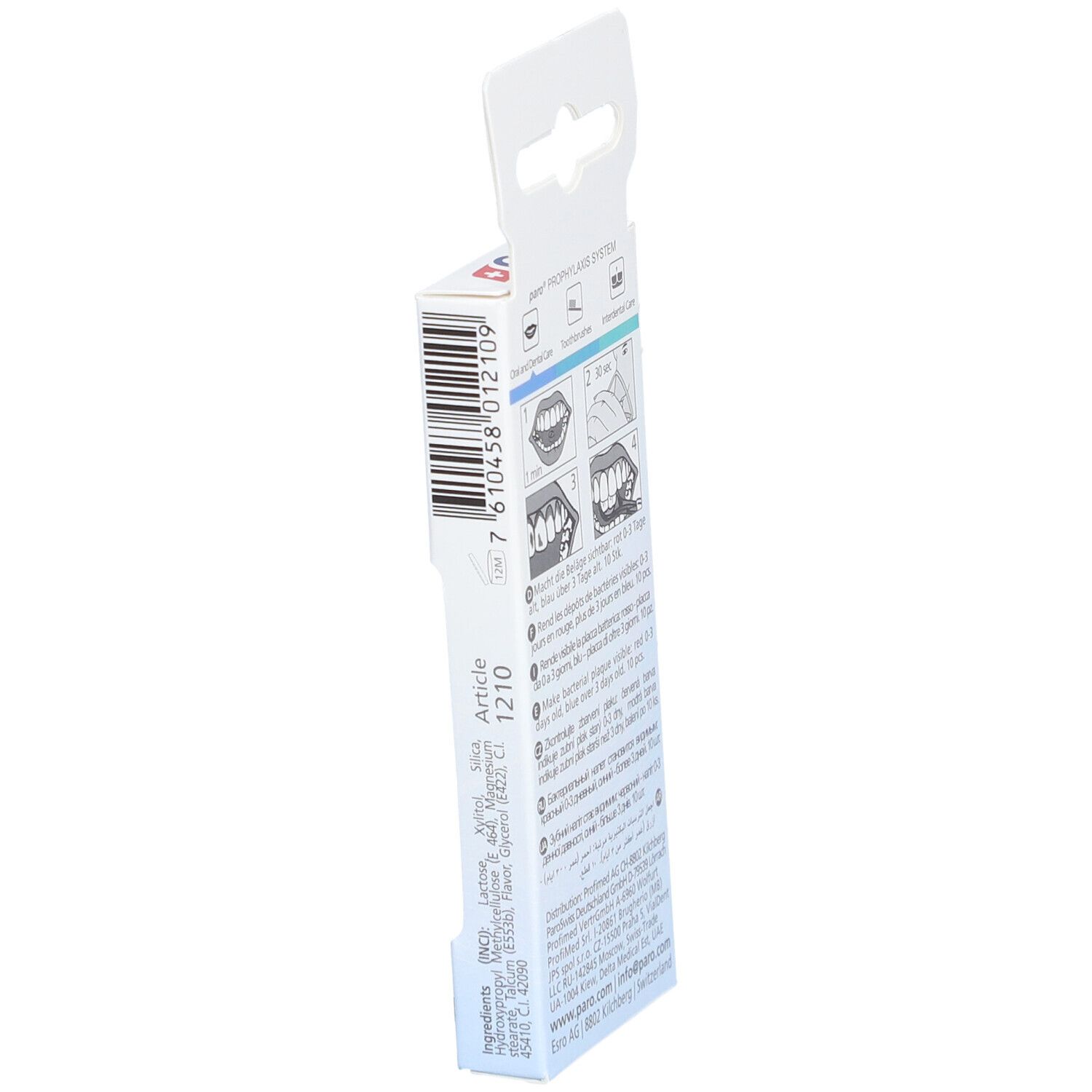 paro® PLAK Plakverklikker tabletten rood/blauw 1210