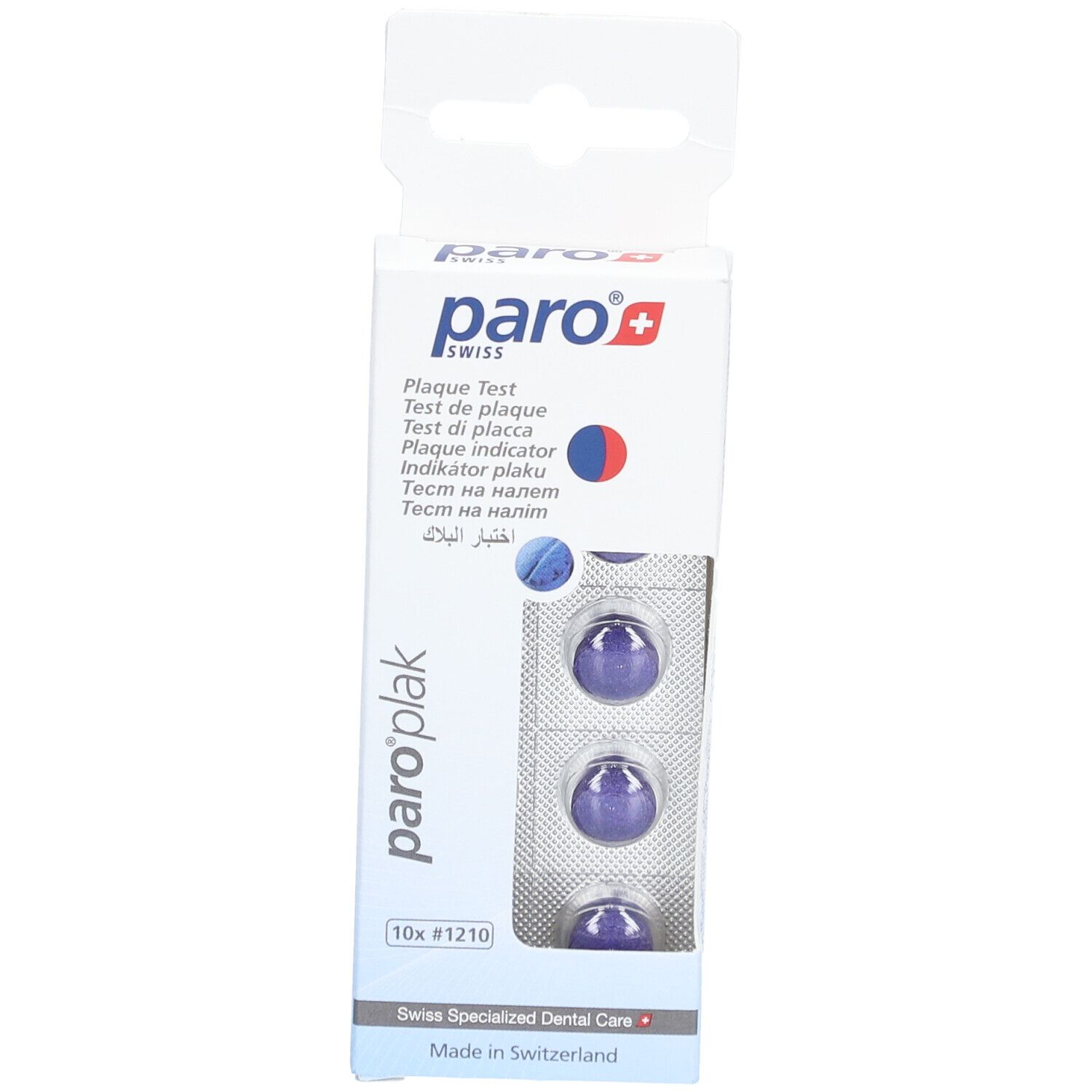 paro® PLAK Plakverklikker tabletten rood/blauw 1210