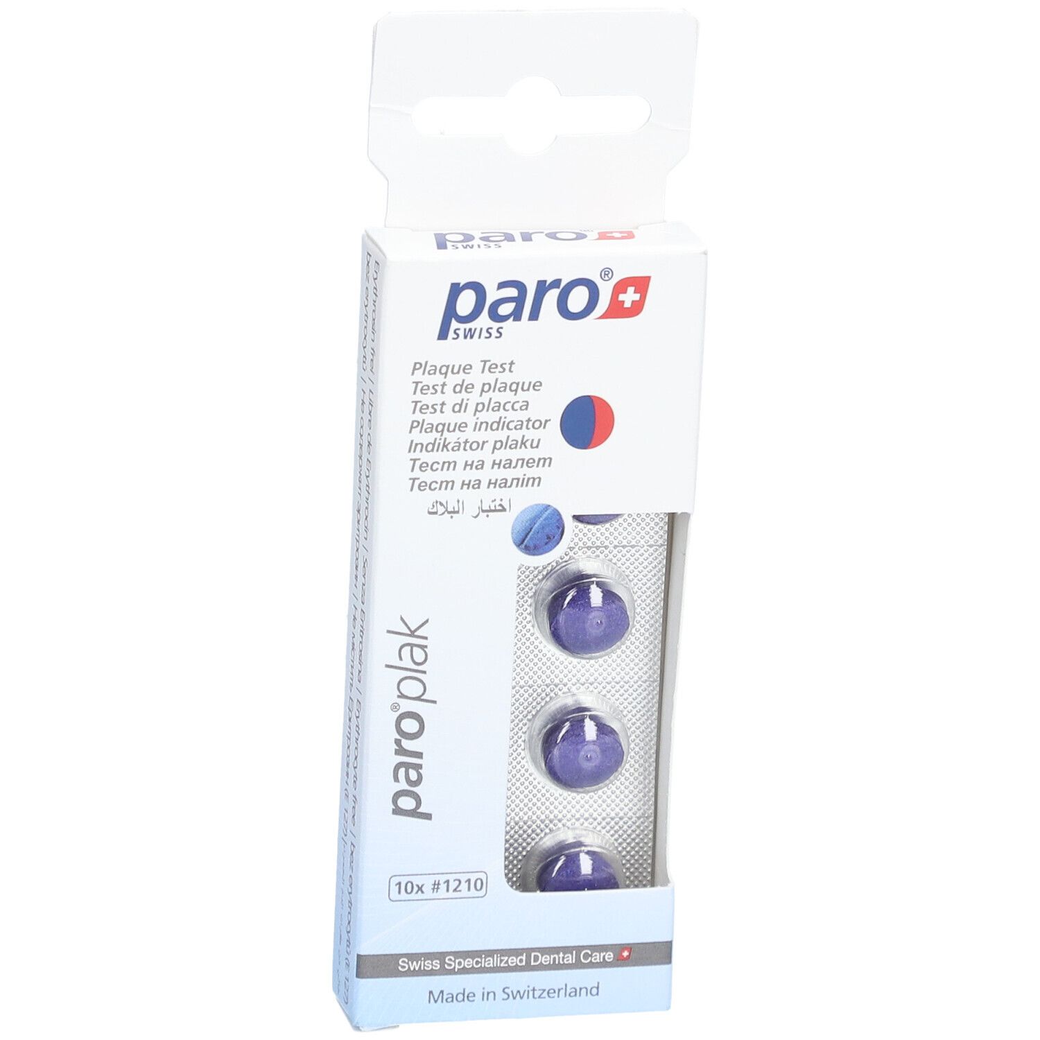 paro® PLAK Plakverklikker tabletten rood/blauw 1210