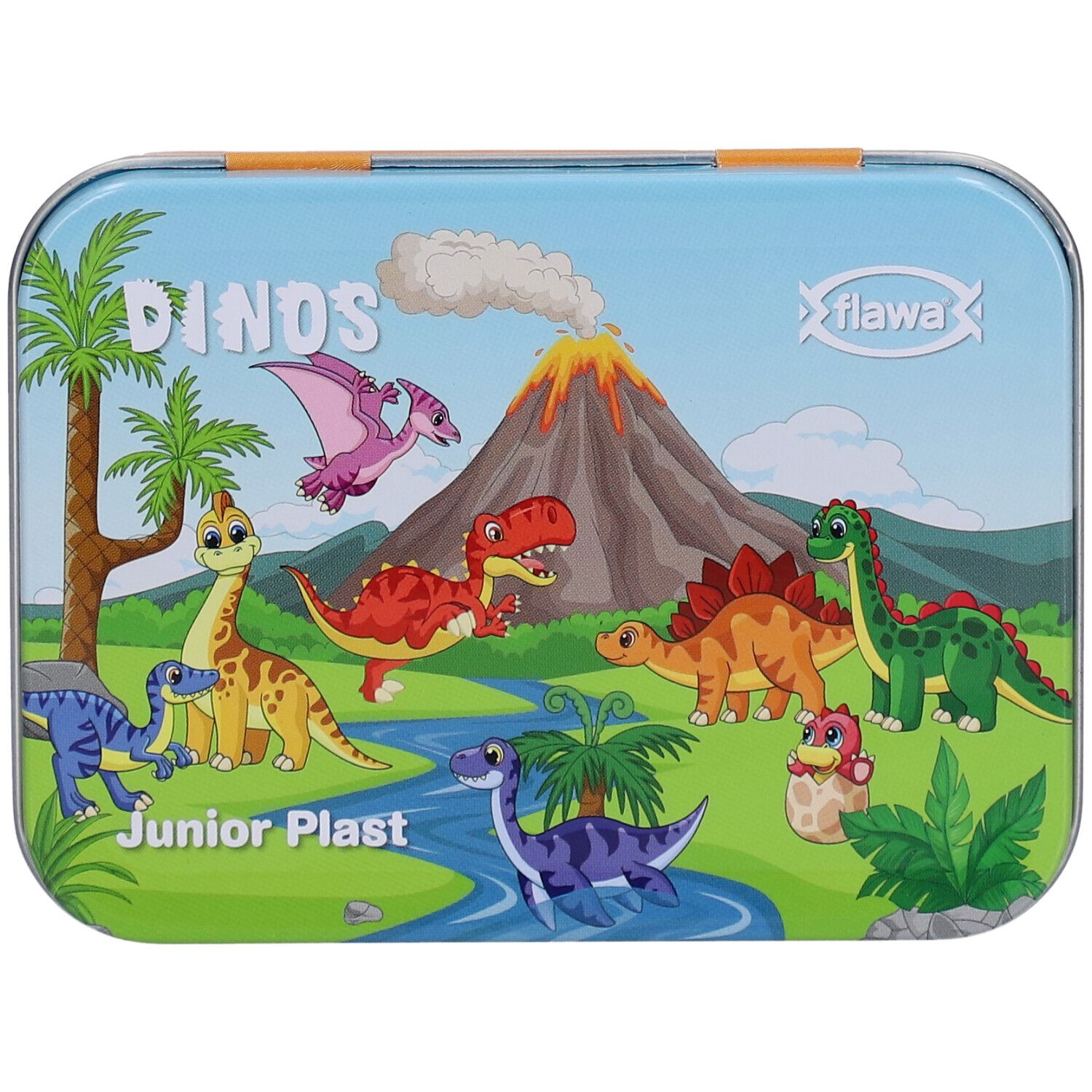 flawa® Junior Plast Kinderpleisters blik Dinosaurus