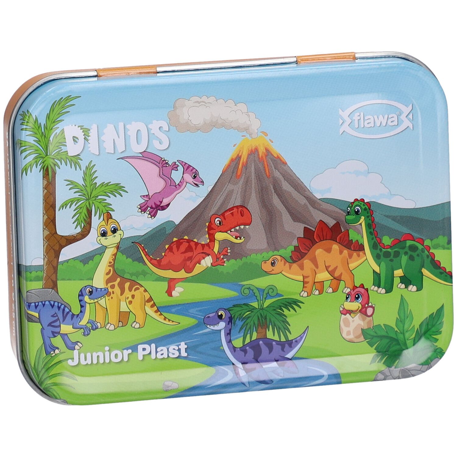 flawa® Junior Plast Kinderpleisters blik Dinosaurus