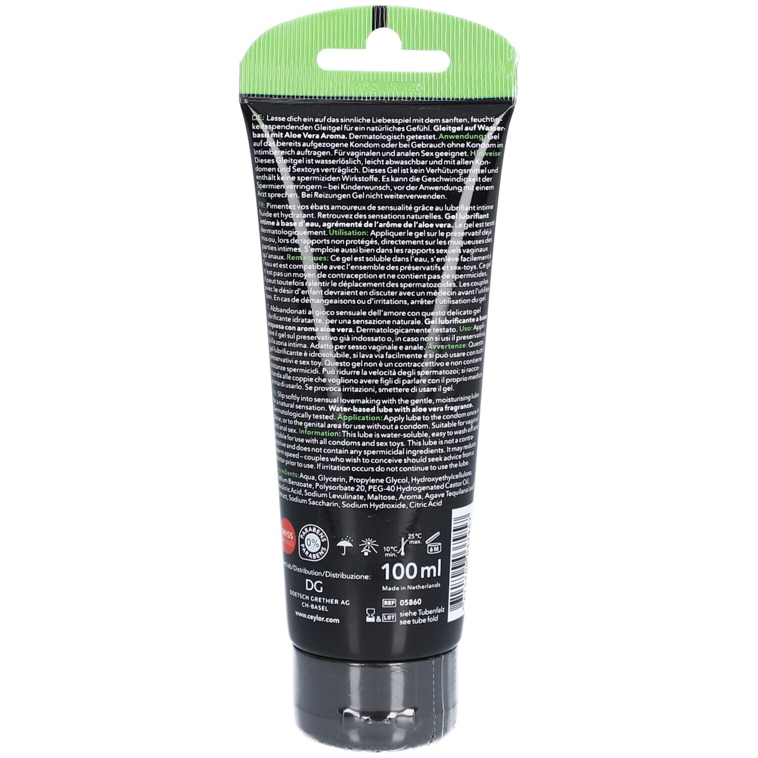 Ceylor Natural Touch Glijmiddel op Waterbasis