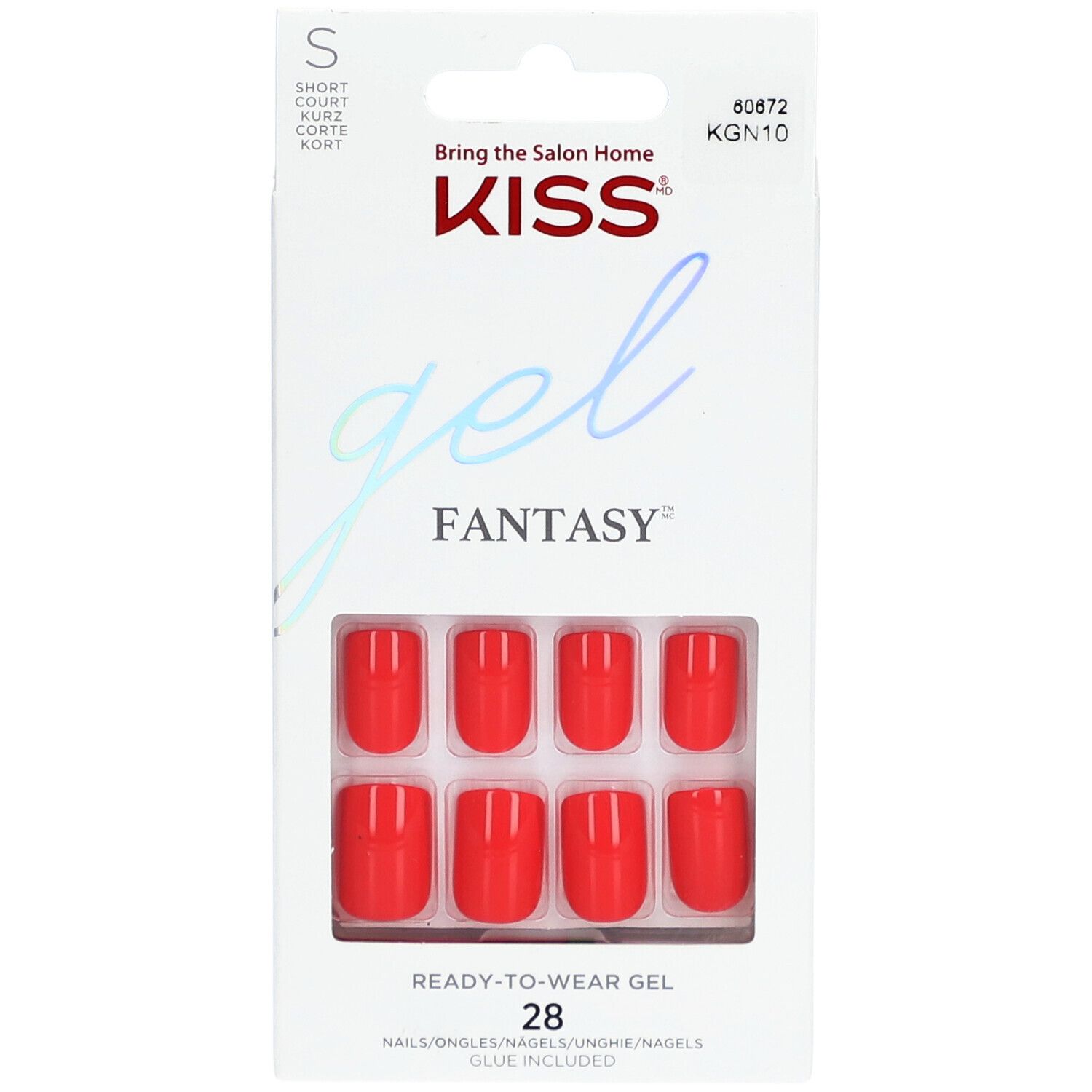 KISS Gel Fantasy Faux-Ongles Gel Prêt à porter