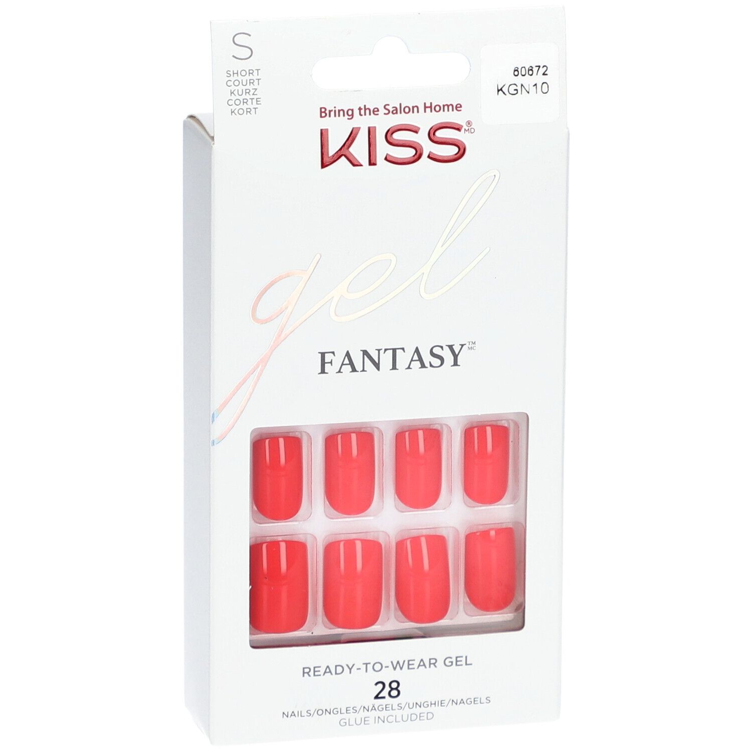 KISS Gel Fantasy Faux-Ongles Gel Prêt à porter